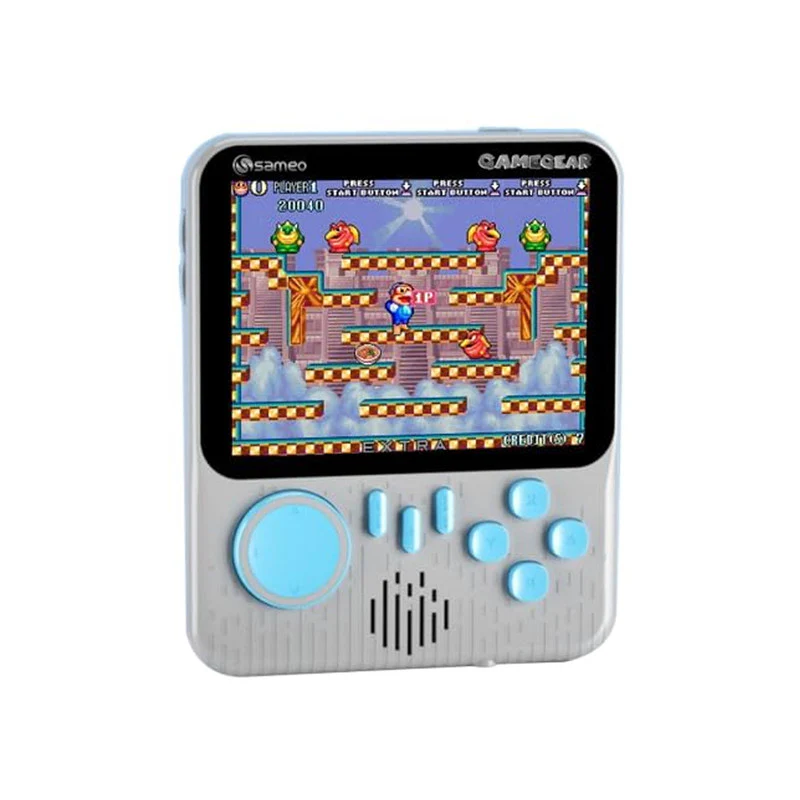 Sameo GameGear Retro Handheld Console with 666 Built-in Games with  USB Rechargeable Battery - Image 4