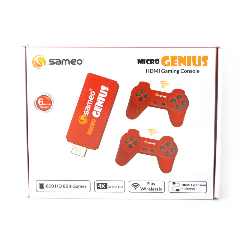 Sameo Micro Genius HDMI Gaming Console 800 Games - Image 5