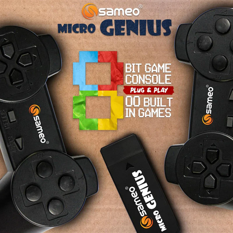 Sameo Micro Genius HDMI Gaming Console 800 Games - Image 7