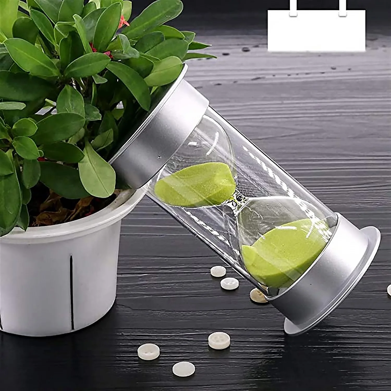 45-Minute Green Sand Timer – Hourglass Time Management Tool (Color: Green) - Image 6