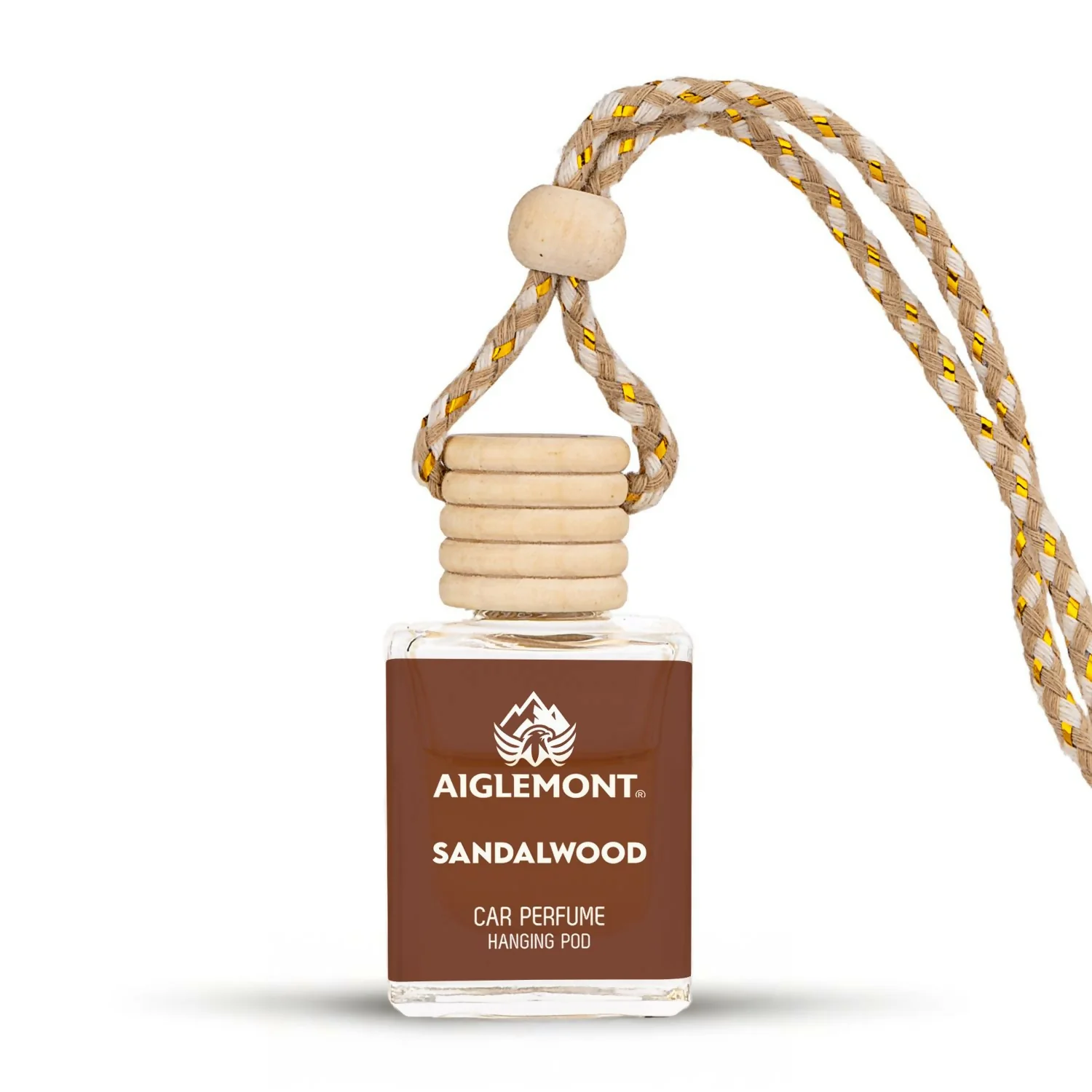 Sandalwood Car Perfume Hanging Pod Long Lasting Air Freshener Premium (10ml) - Image 5