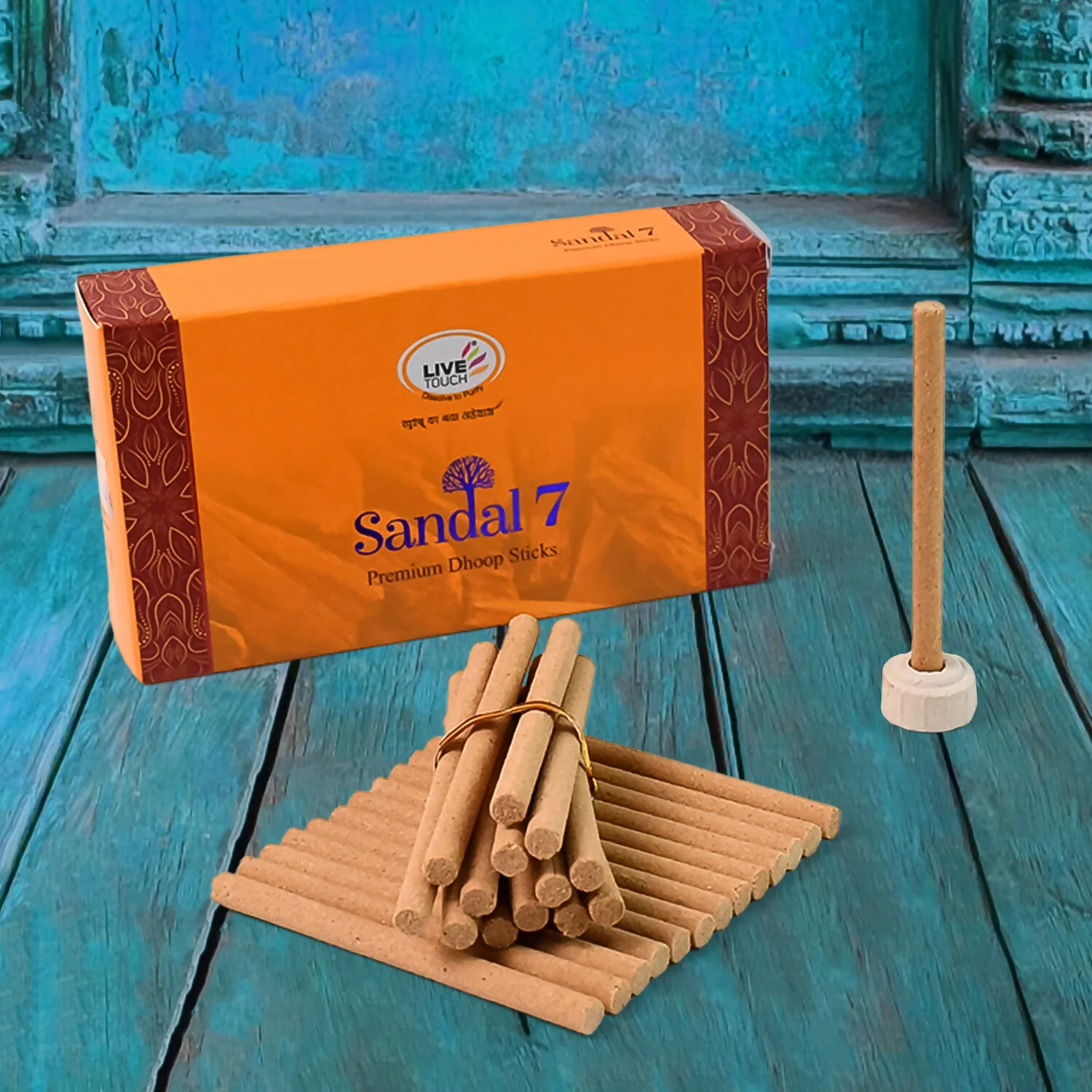 Sandle7 Premium Agarbatti (1 Box / 50Gram) - Image 2