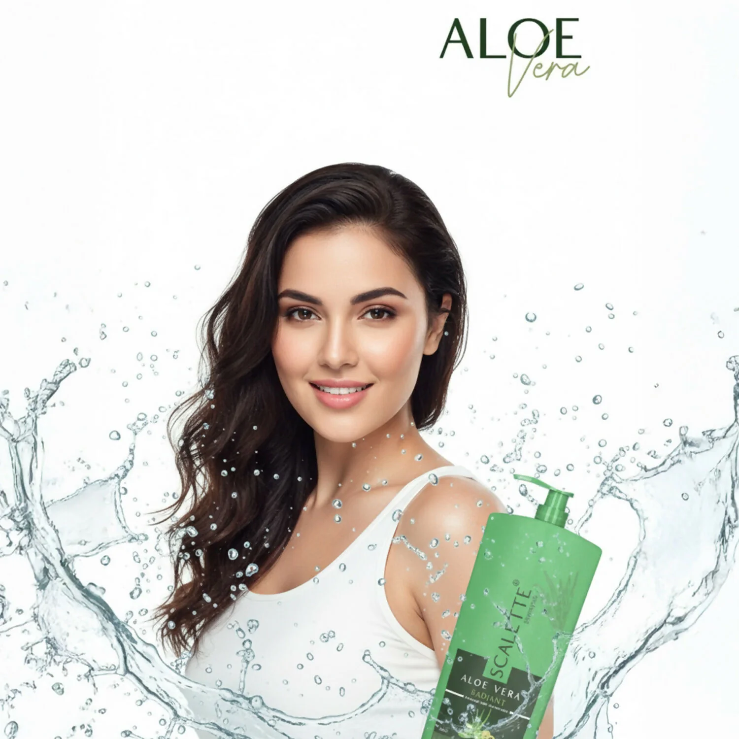 Scalette Aloe Vera Radiant Shampoo With Conditioner In 1, for Smooth, Shiny & Nourished Hair Care - Image 5
