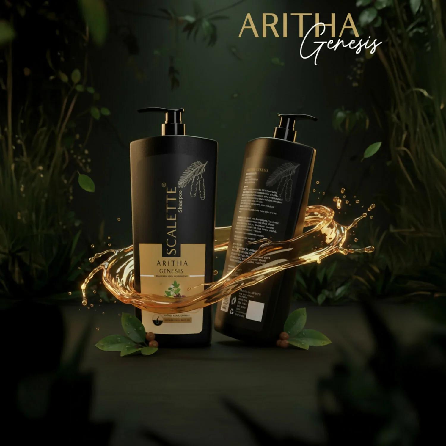 Scalette Aritha Genesis Shampoo With Conditioner In 1, for Natural Care, Shine & Healthy-Looking Hair - Image 6