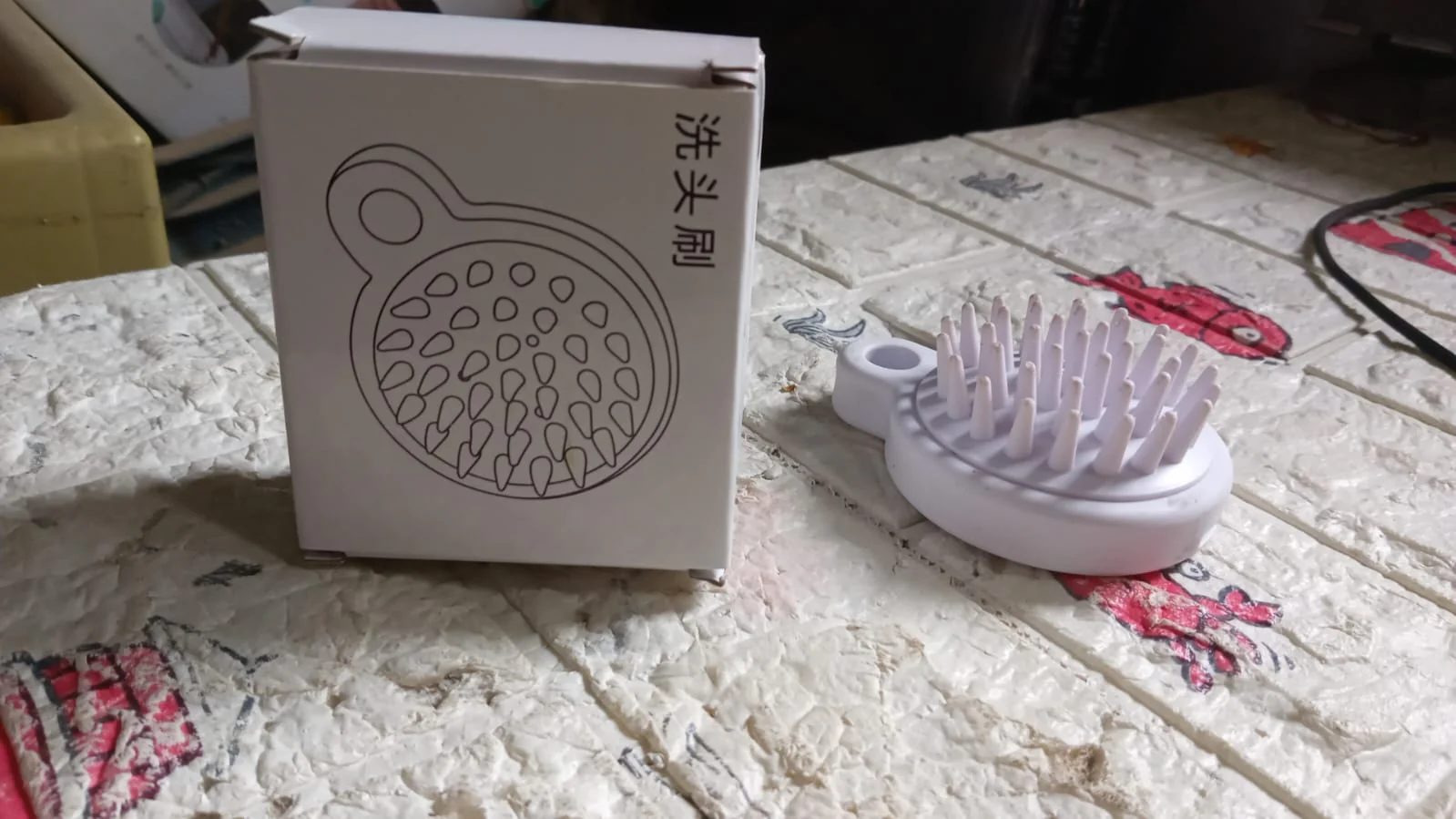 Comb Scalp Massage Brush, Hair brush, Hair Comb, Shower Brush, Bath Massage Brush, Small Portable Brush Washable Massage Comb Bath Shampoo Massages Effectively Remove Loose Short Hair, Hair accessories - Image 7