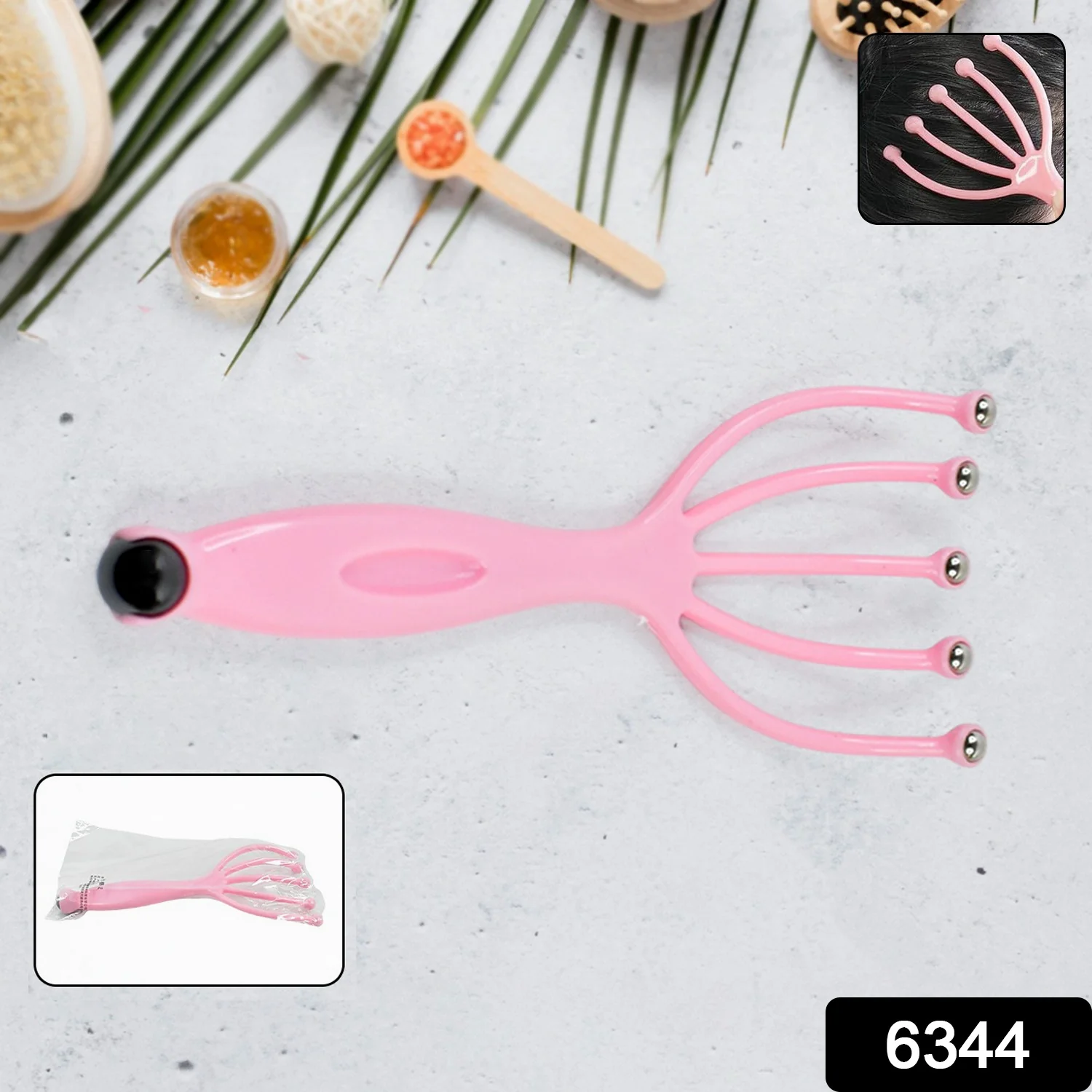Scalp Massager Handheld Portable Head Massager (1 Pc) - Image 2