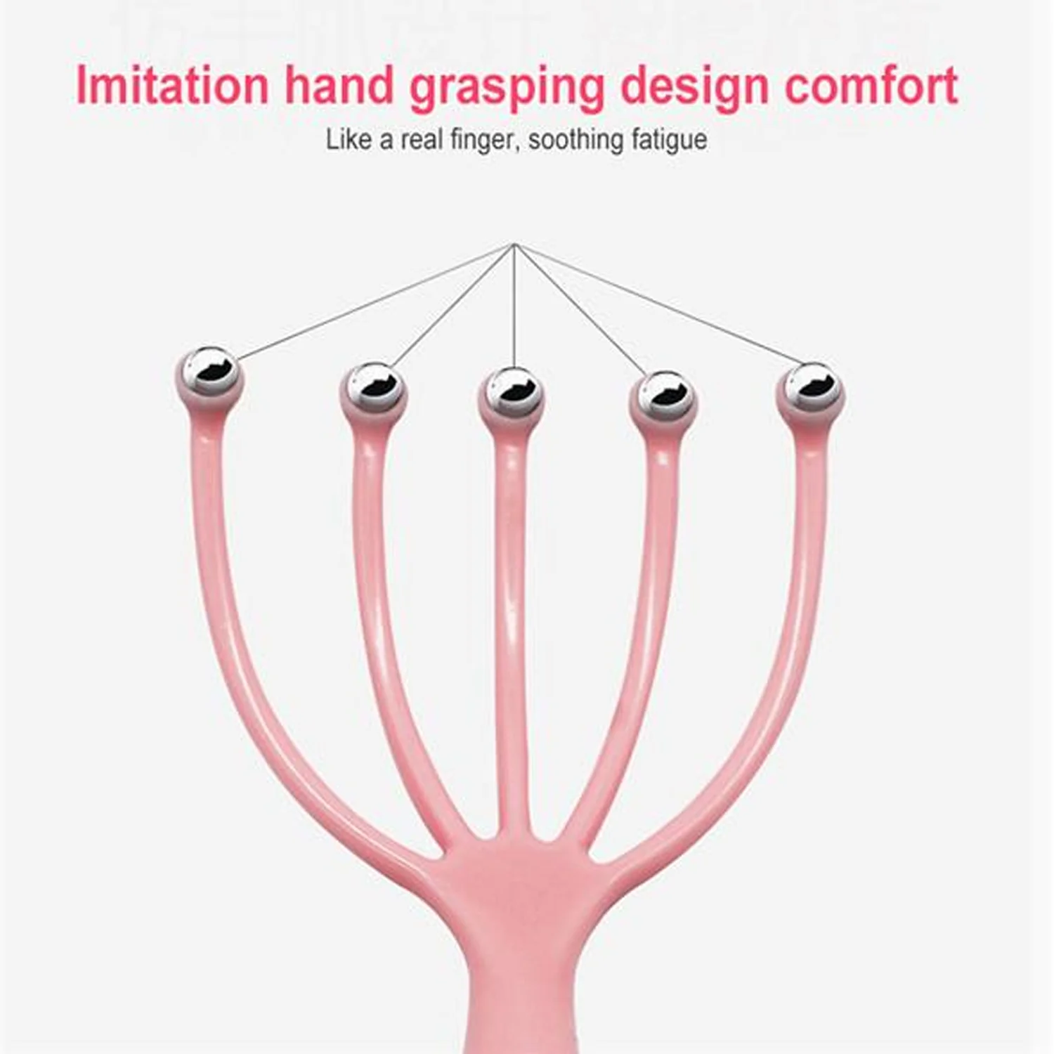 Scalp Massager Handheld Portable Head Massager (1 Pc) - Image 3