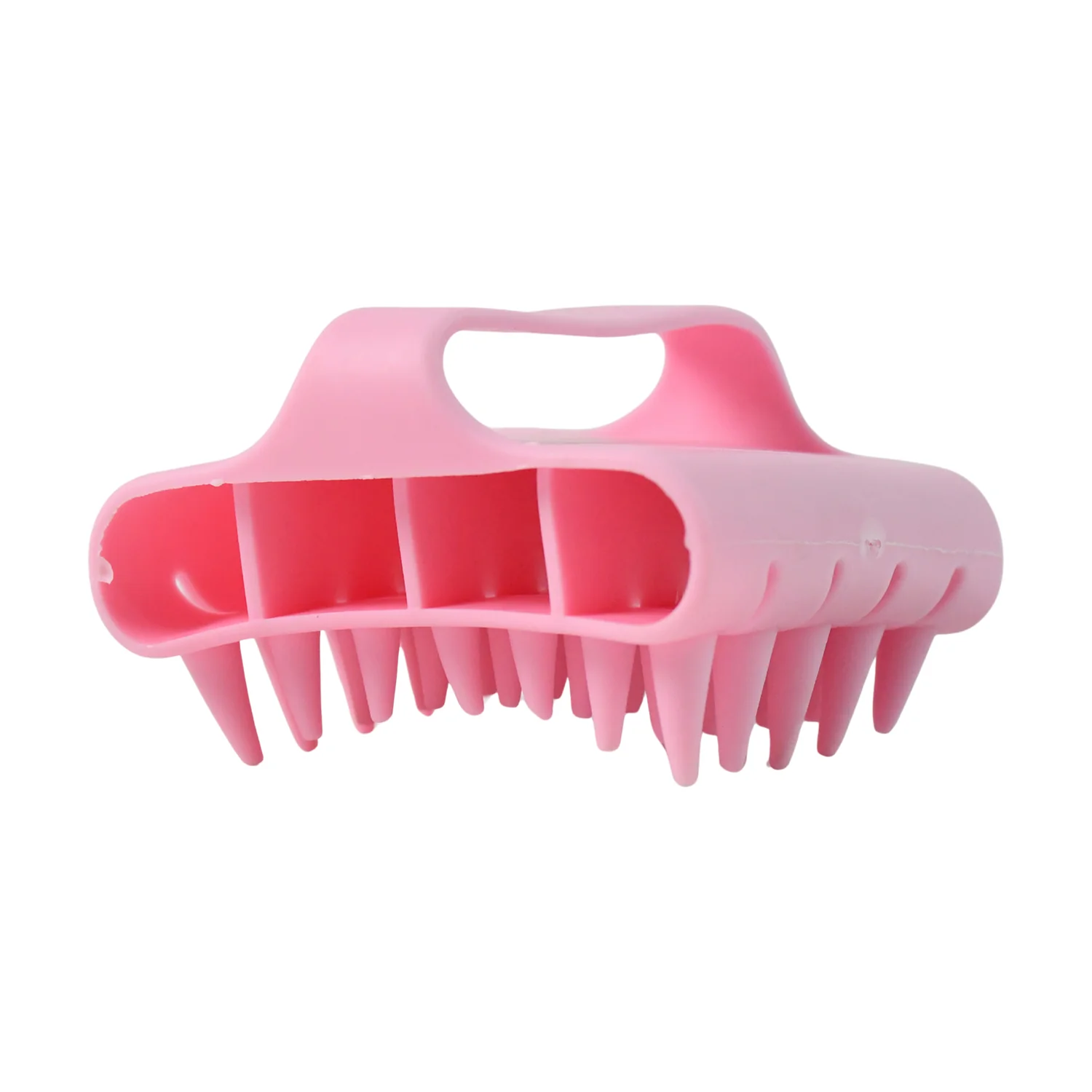 Scalp Massager Shampoo Brush Soft Silicone Hair Washing Comb with Handle - Image 5