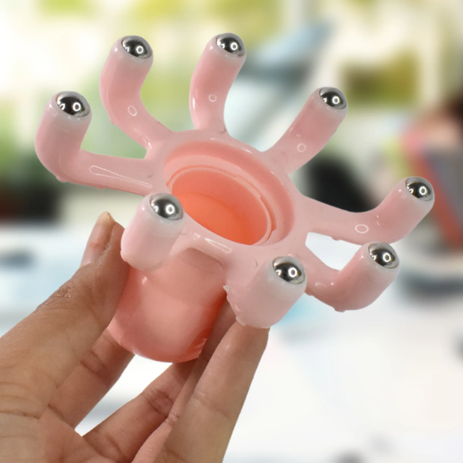 Scalp Relax Octopus Massager – Long Ergonomic Head Massager for Adults - Image 8