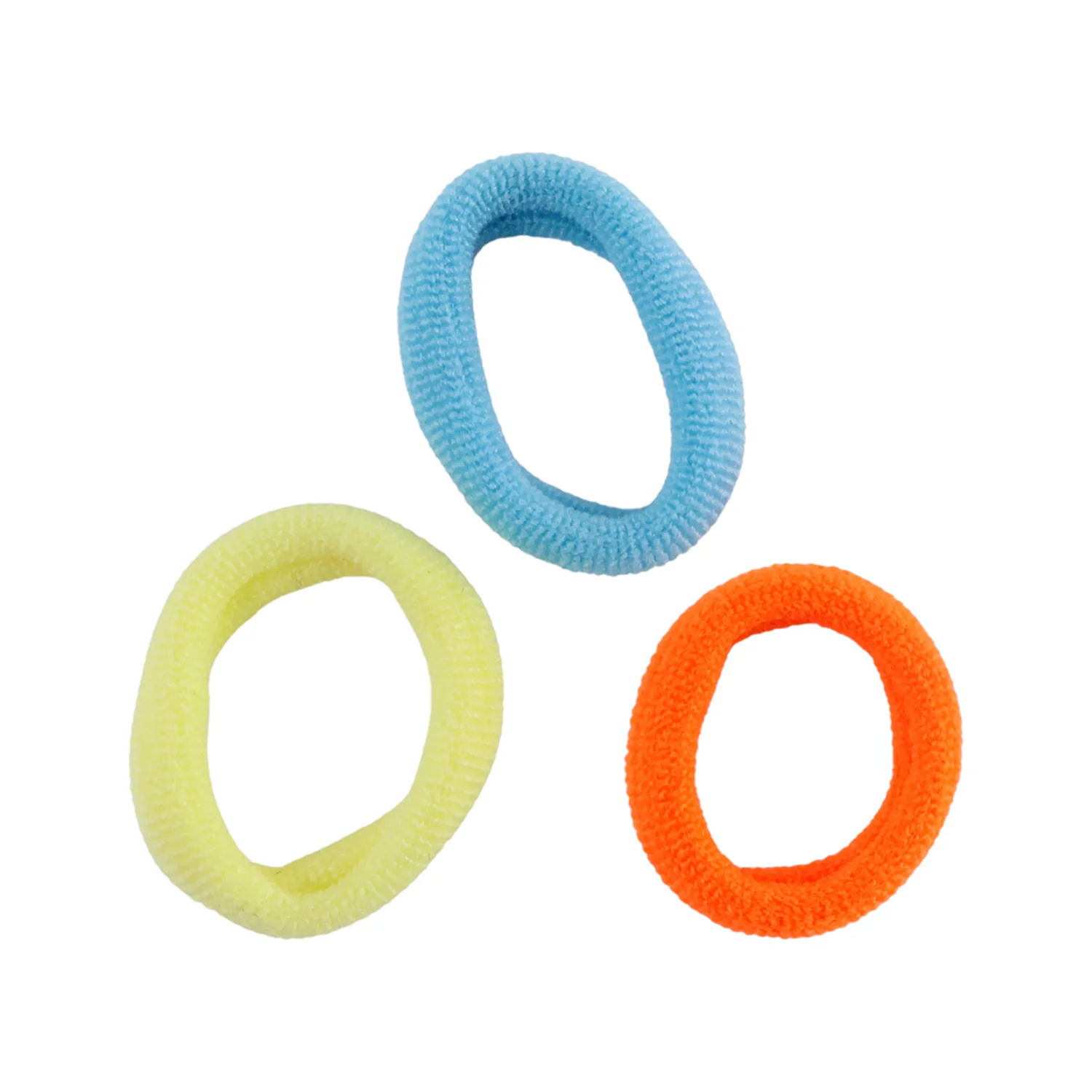Seamless Soft Hair Elastics - (3 Pc / Set) - Image 5
