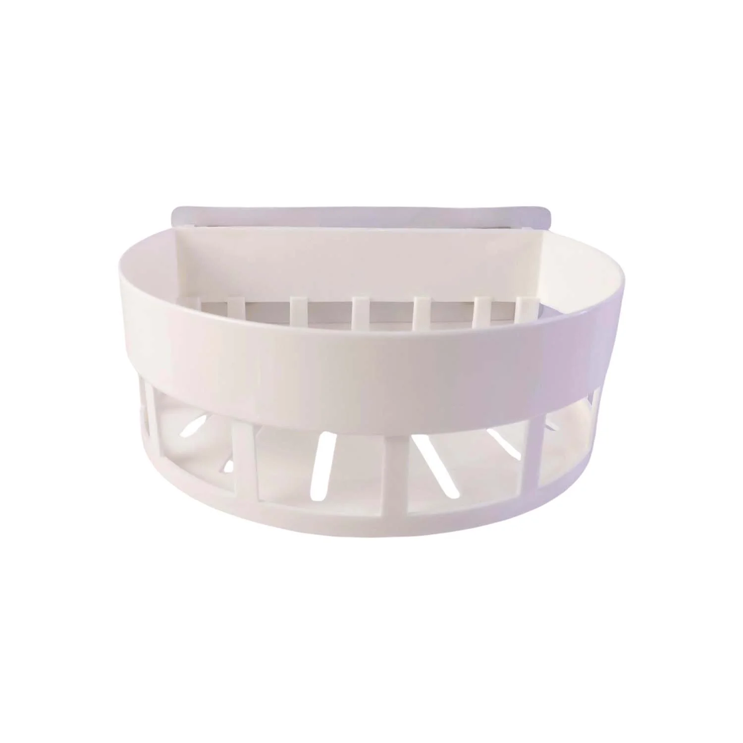 Self-Adhesive Corner Bathroom Shelf with Fast-Drain Holes (1 Pc) - Image 5