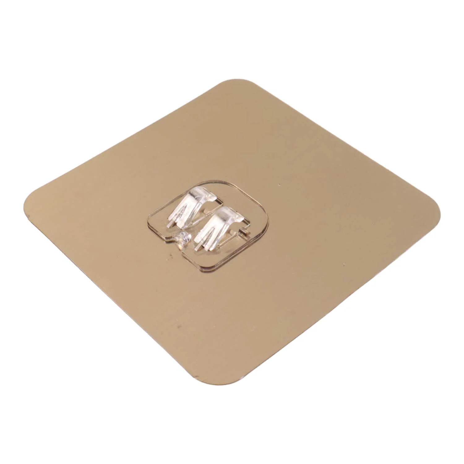 Self-Adhesive Heavy-Duty Plastic Wall Hook – 1 Pc (8x8 cm) - Image 5