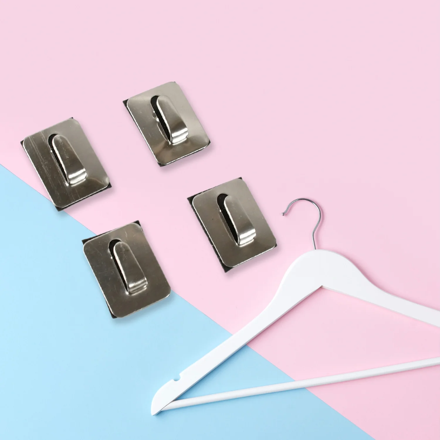 Self- Adhesive Hooks, Heavy Duty Wall Hooks Hangers Stainless Steel Waterproof Sticky Hooks for Hanging Robe Coat Towel Kitchen Bathroom and. - Image 5
