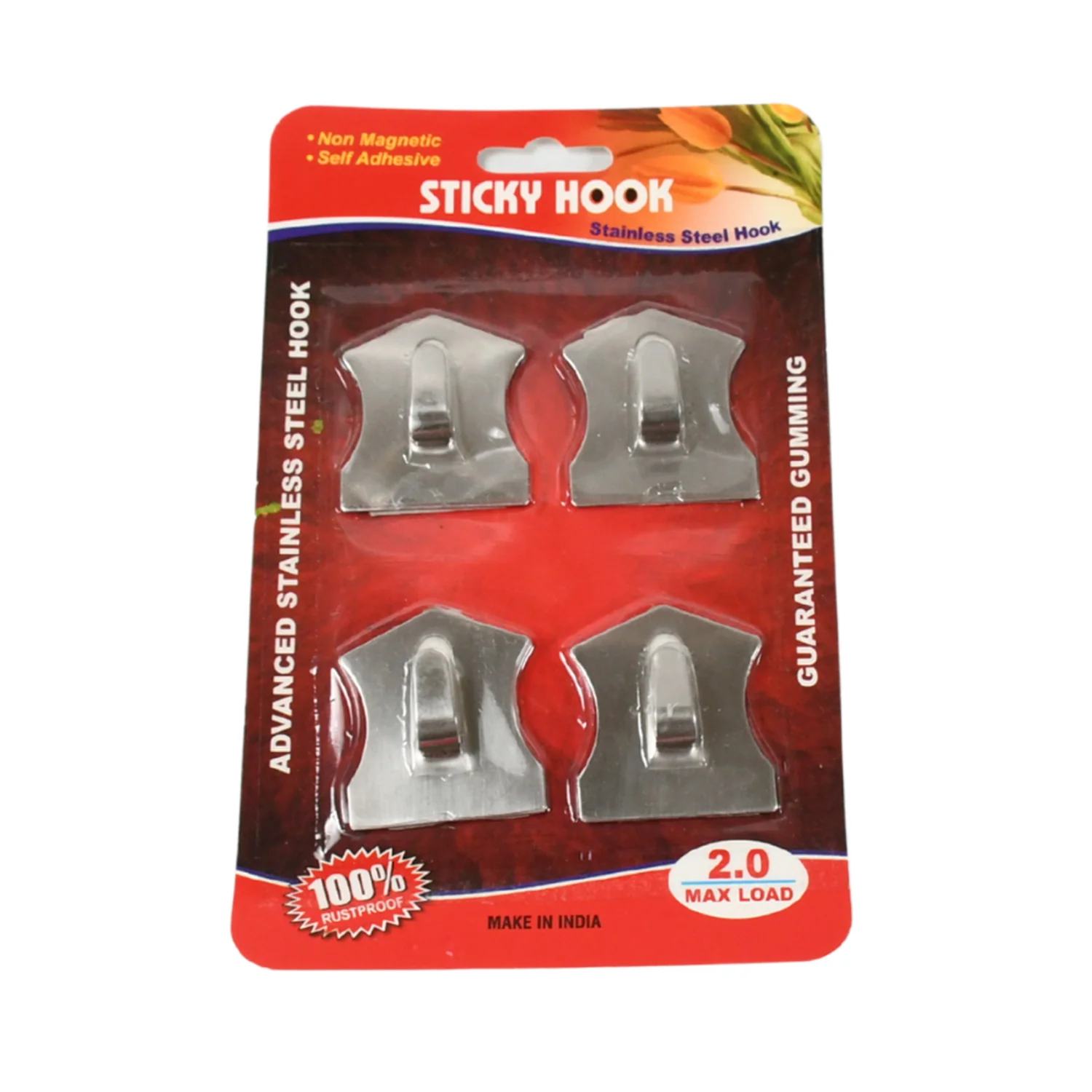 Self-Adhesive Stainless Hooks – Waterproof for Robes, Coats & Towels - Image 4
