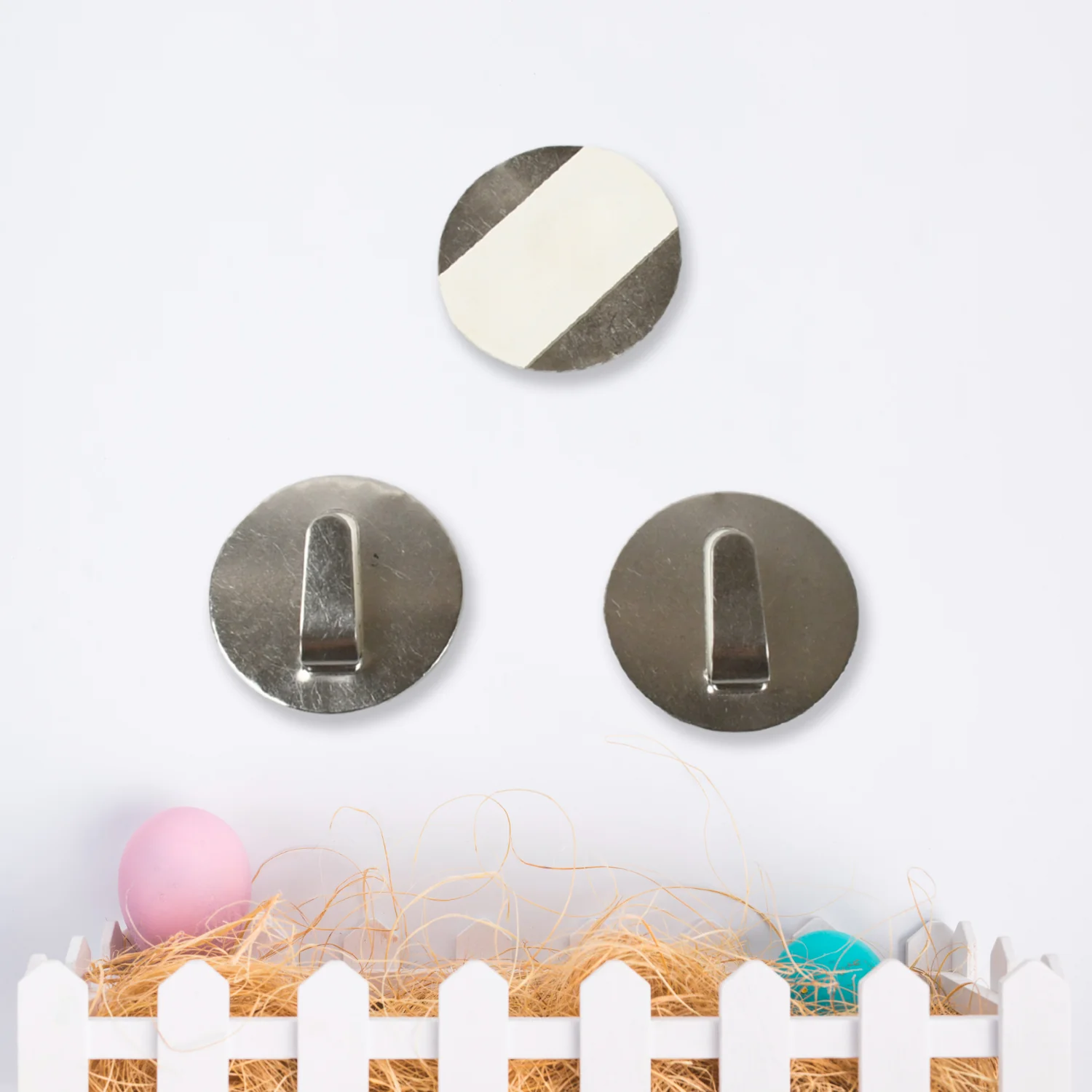 Self- Adhesive Hooks, for Hanging Robe Coat Towel Kitchen Bathroom and. - Image 5