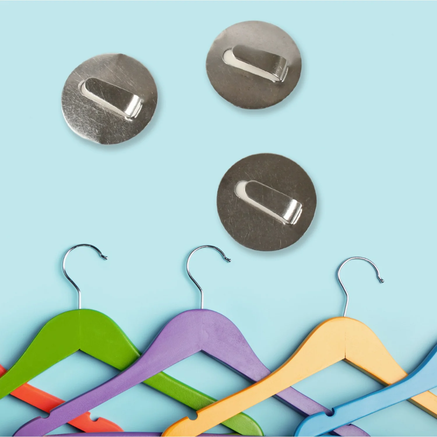 Self- Adhesive Hooks, for Hanging Robe Coat Towel Kitchen Bathroom and. - Image 6