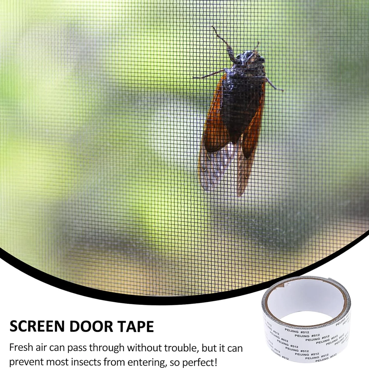 Self-Adhesive Mosquito Net Repair Tape – 2M x 5CM Roll – 1 Pc - Image 6