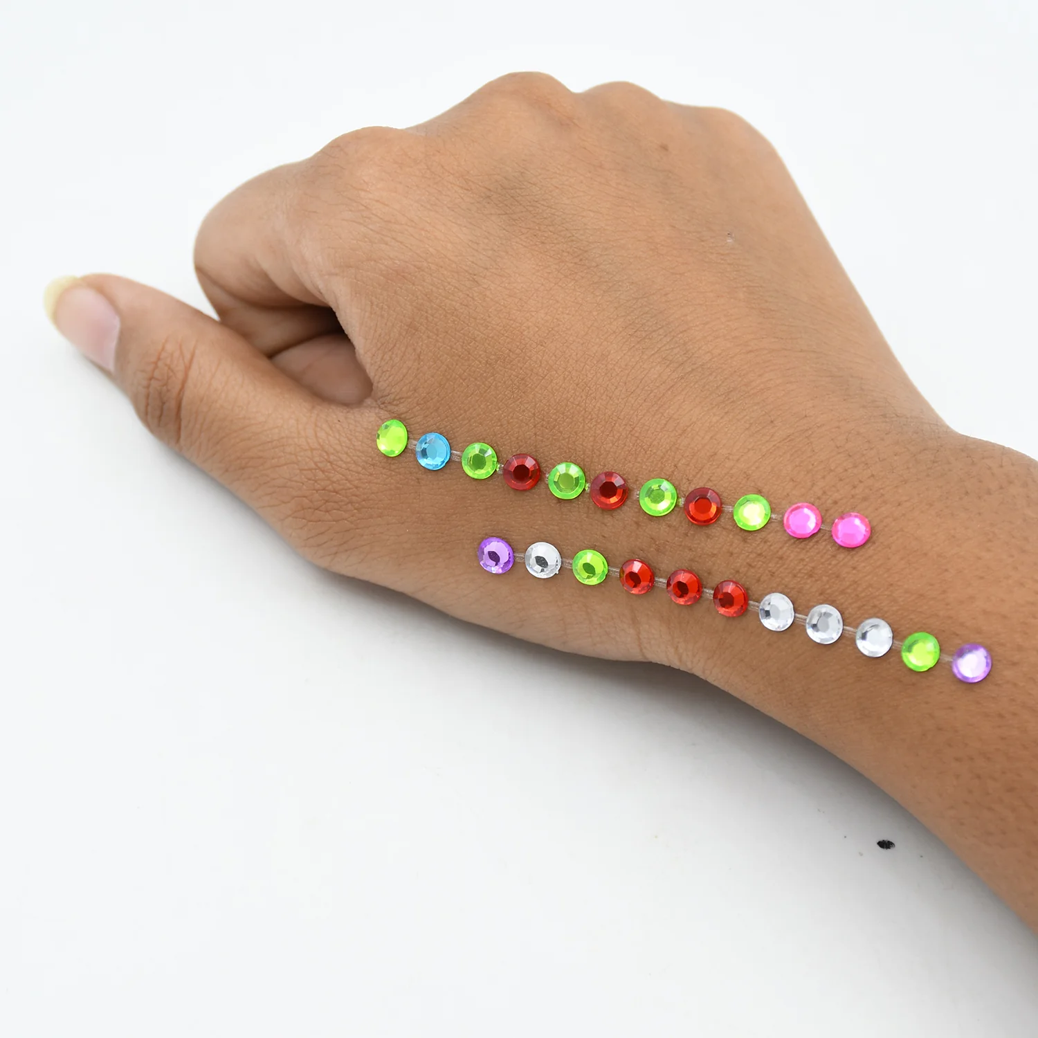 Self Adhesive Multi Size Shaped Shining Stones Crystals Stickers - Image 5