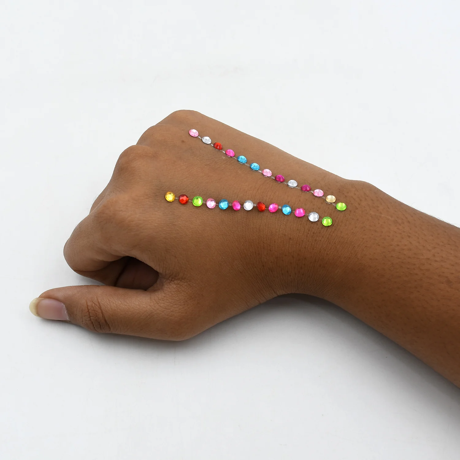 Self Adhesive Multi Size Shaped Shining Stones Crystals Stickers - Image 8