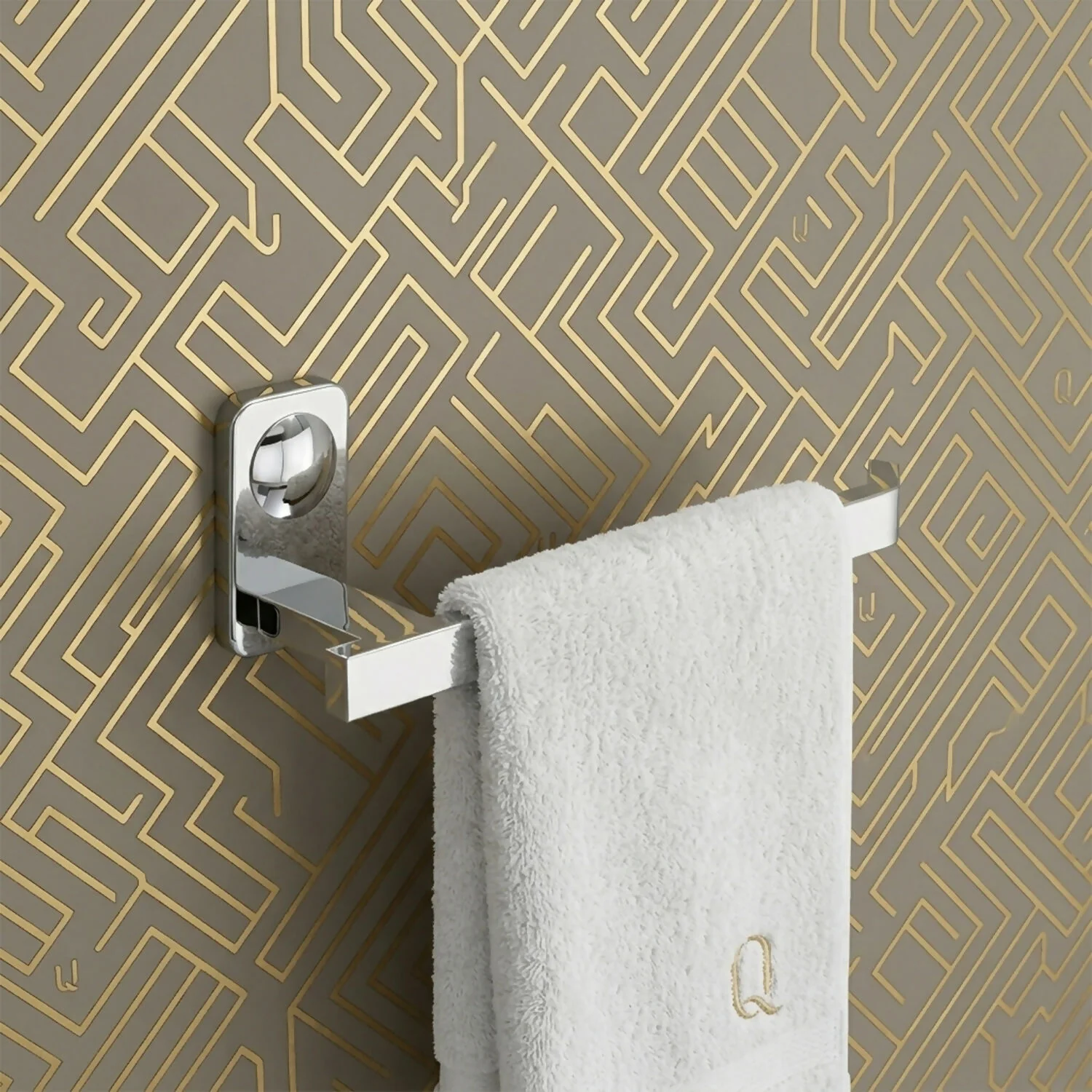 Self Adhesive Towel Ring Stainless Steel Napkin Towel Hanger for Washbasin Anti Rust Strong Sticker Towel Holder - Image 4