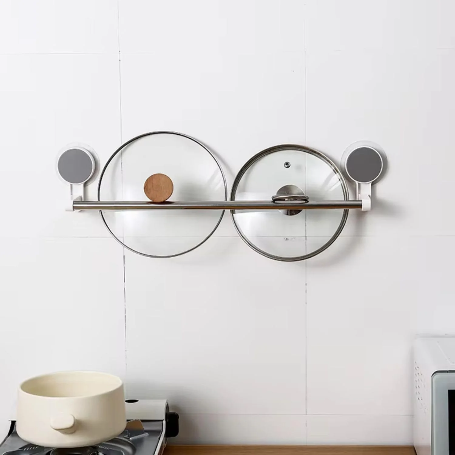 Self-Adhesive Towel Rod - (1 Pc) - Image 9