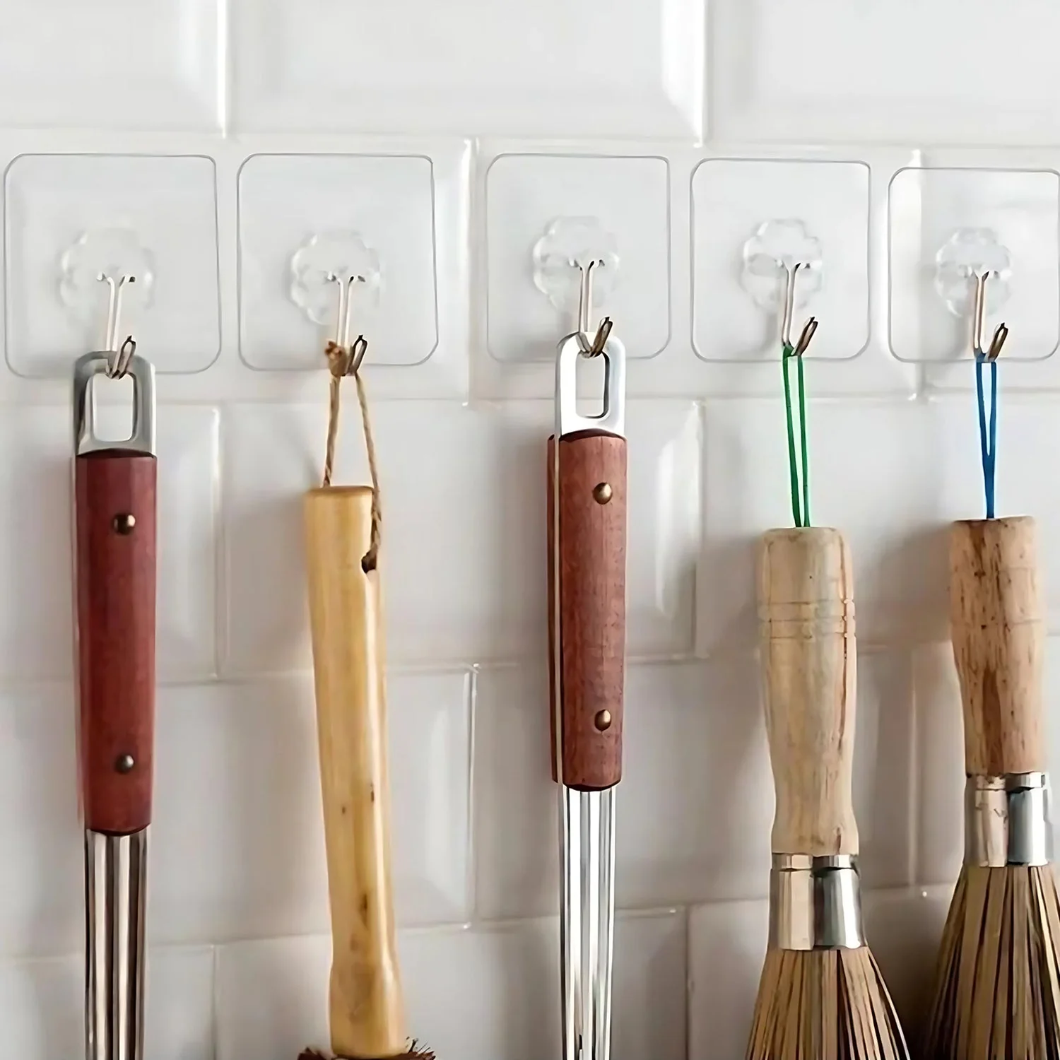 Self Adhesive Transparent Wall Hook (1 Pc) - Image 6