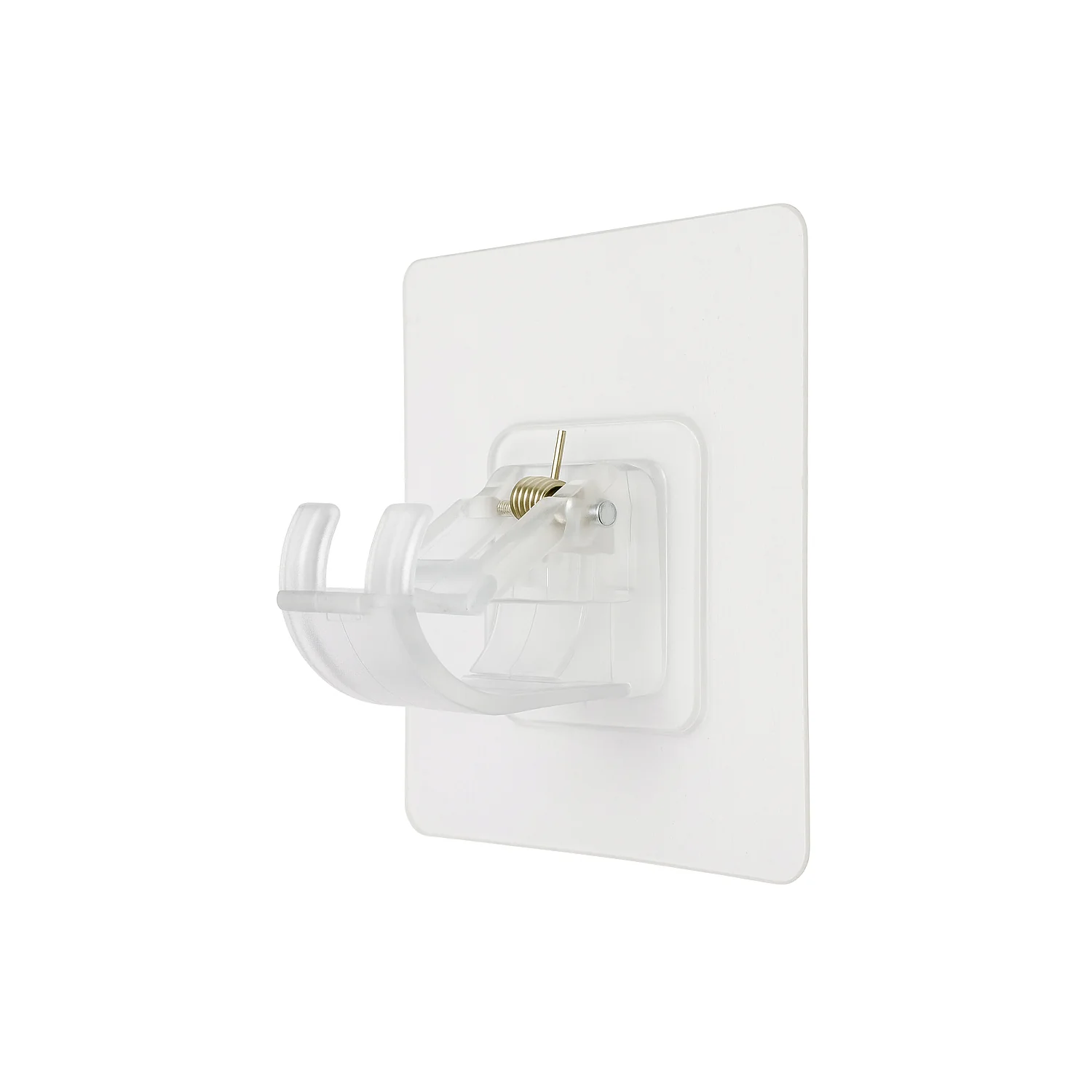 Self-Adhesive Transparent Wall Hook Holder Clip (1 Pc) - Image 5