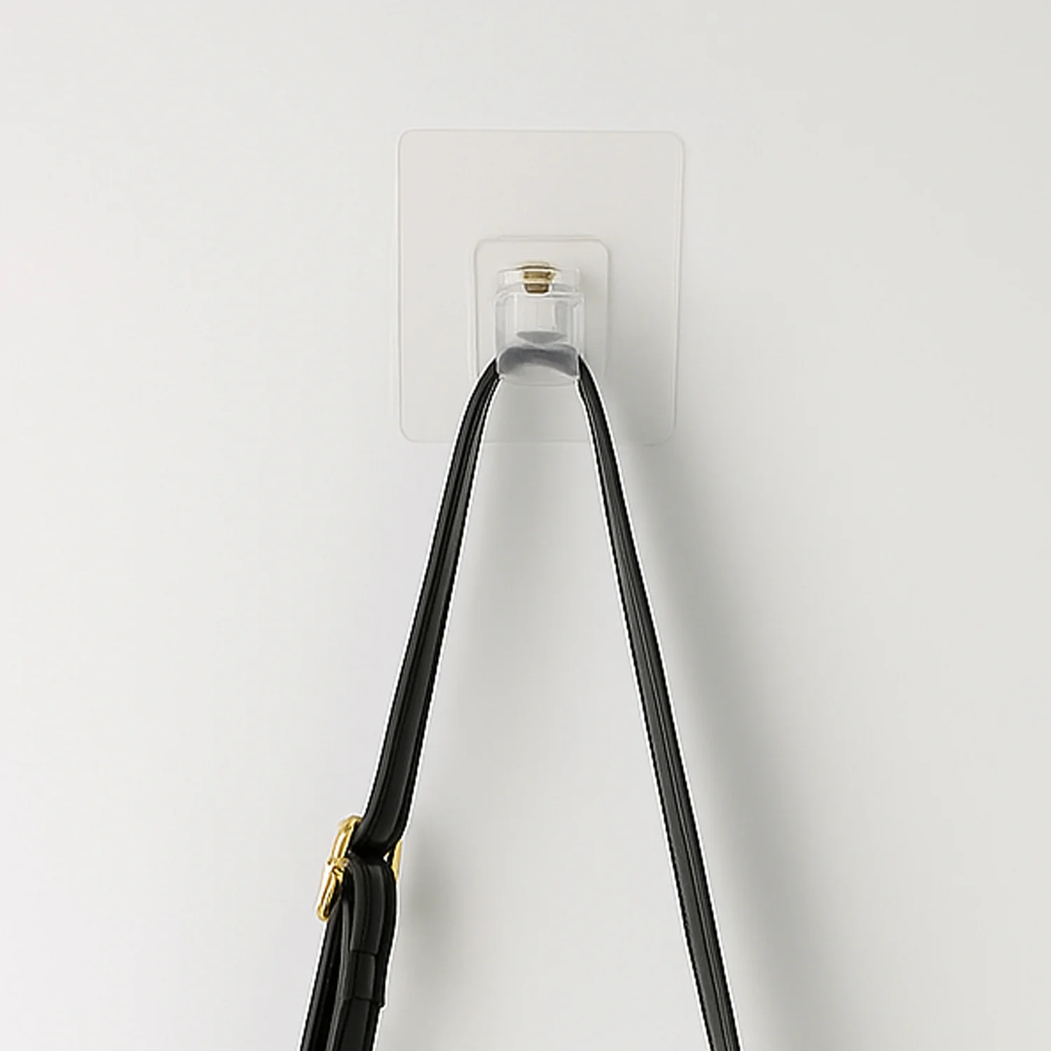 Self-Adhesive Transparent Wall Hook Holder Clip (1 Pc) - Image 6