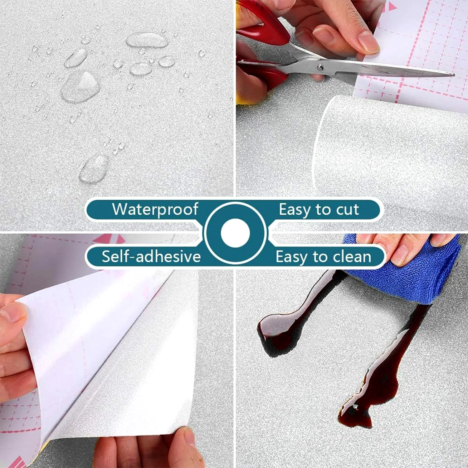 Self-Adhesive Vinyl Wallpaper Roll 45cm x 10m (1 Pc) - Image 8