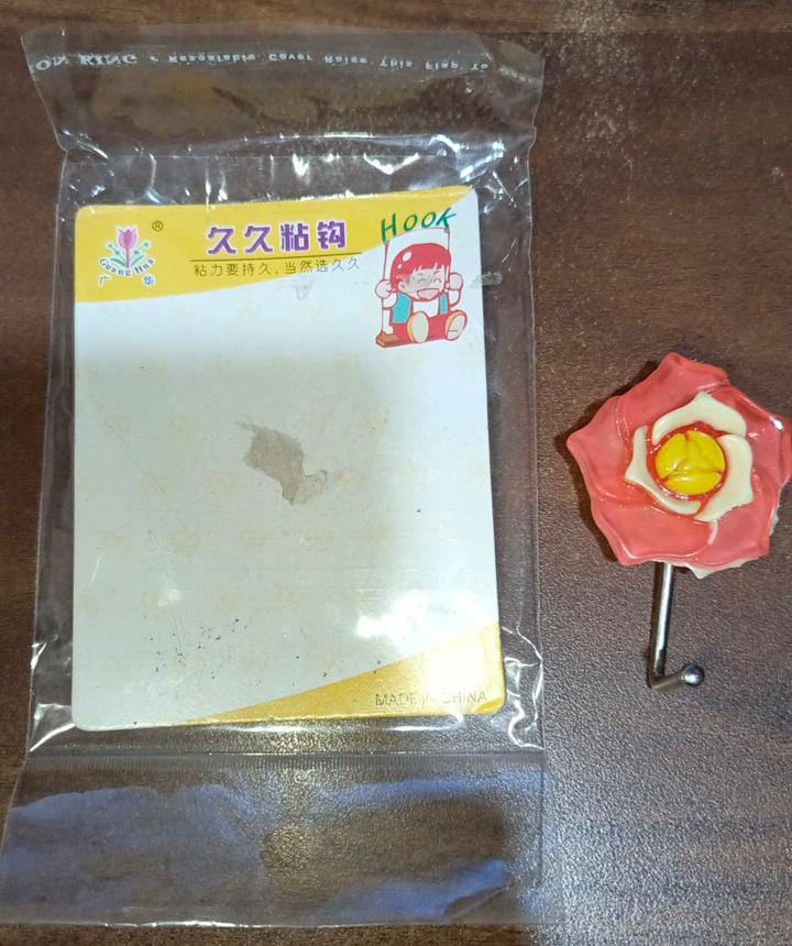 Multipurpose Self Adhesive Wall Hook – Load Capacity Up to 1 Kg (Mix Design / 1 Pc) - Image 11