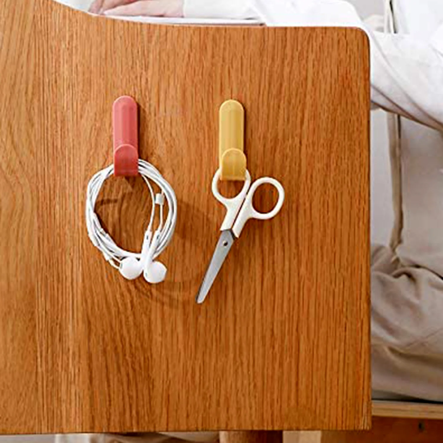 Self Adhesive Waterproof Wall Hooks for Multipurpose Home Storage (20 Pcs Set) - Image 5