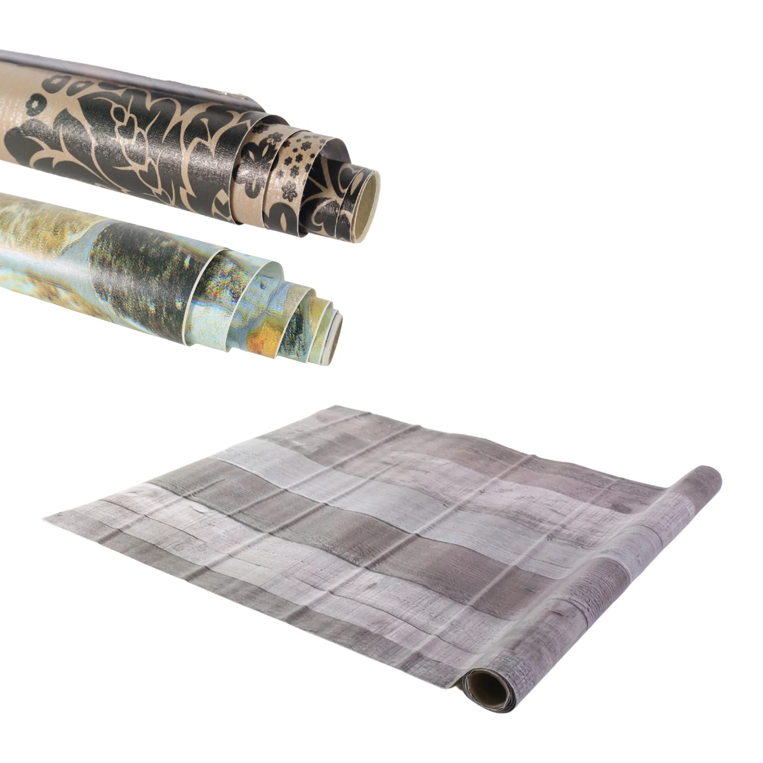 Self-Adhesive Waterproof Wallpaper Roll - (1 Pc / Mix Design) - Image 5