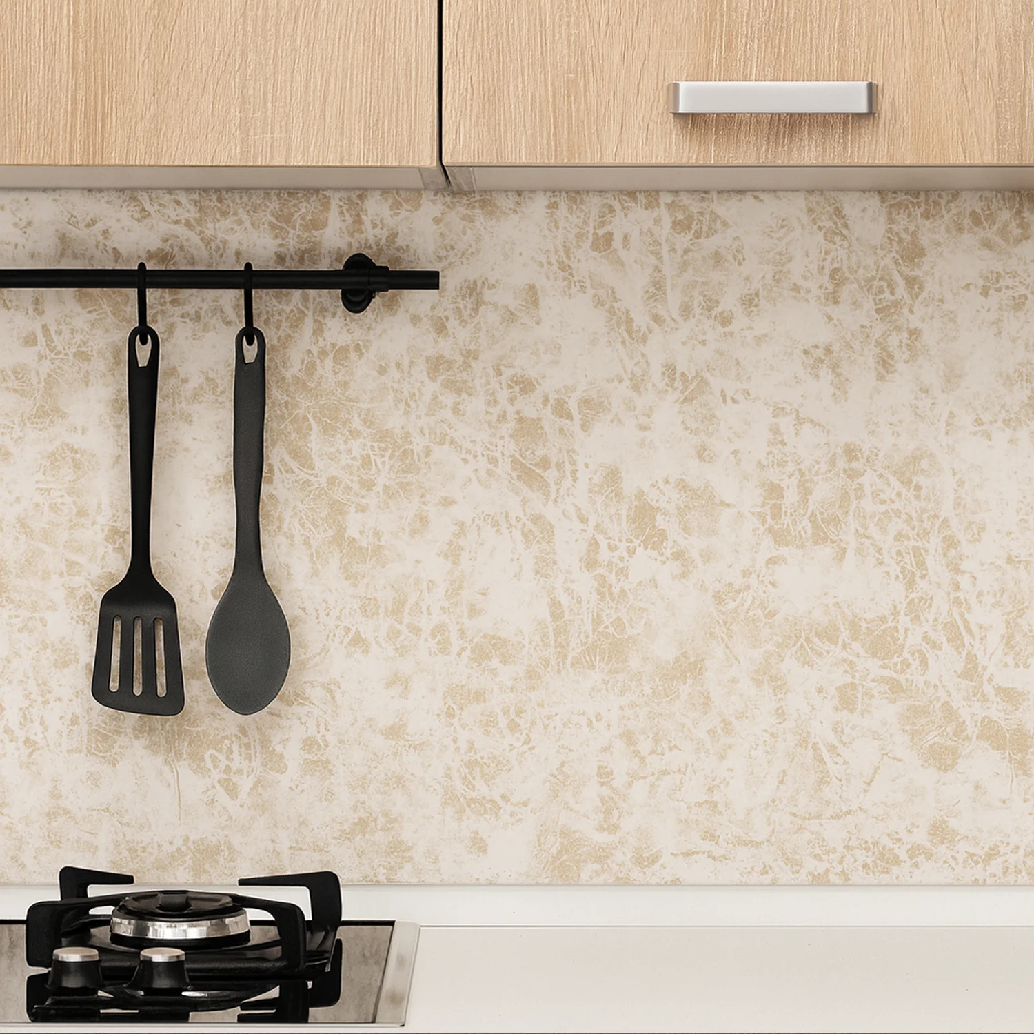 Self-Adhesive Waterproof Wallpaper Roll 45 cm x 1 m - (1 Pc) - Image 3