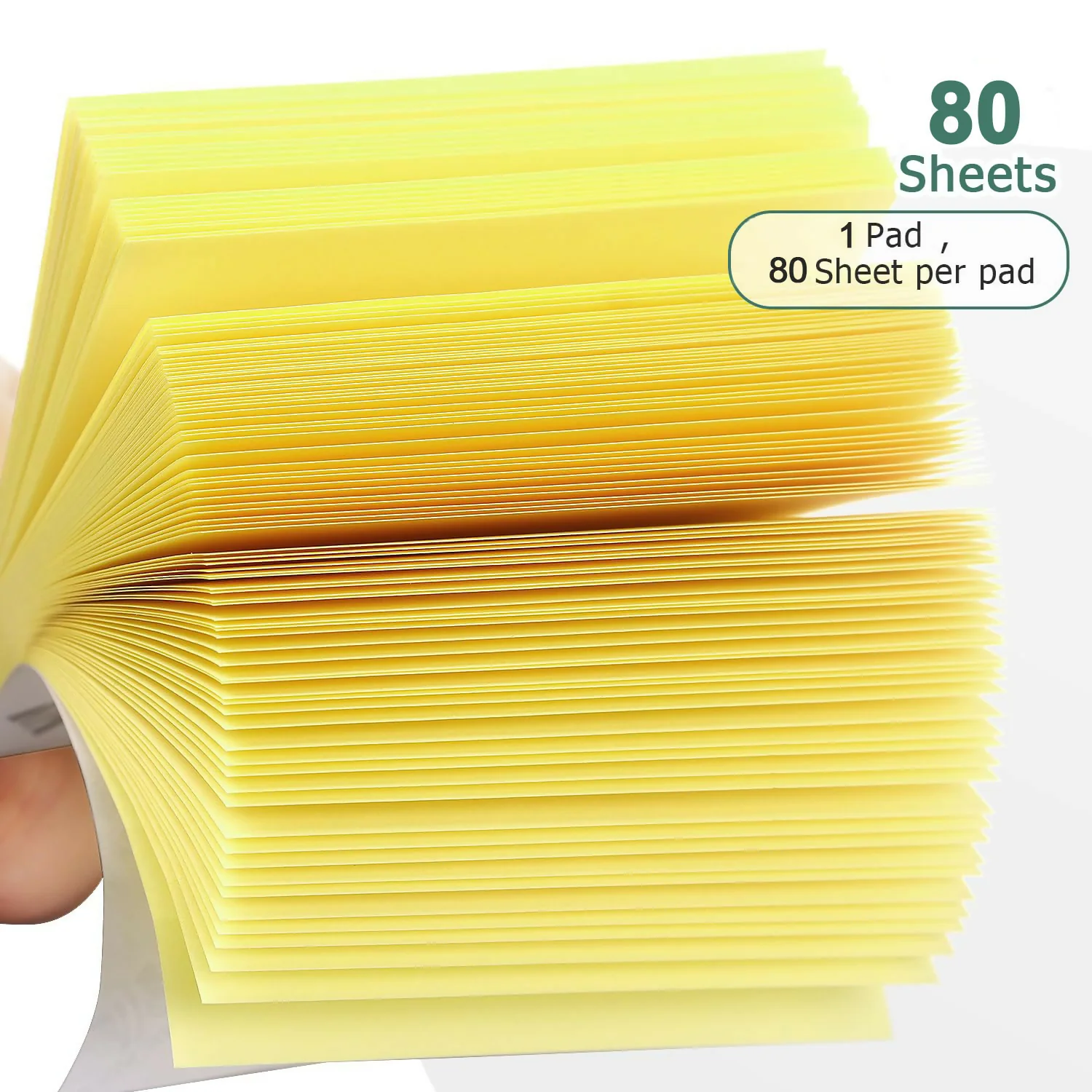 Self Yello  Sticky Note Pad 2 x 3 Inch Paf Daily Reminder & Quick Notes Pad (80Sheets,Pack Of 6) - Image 4