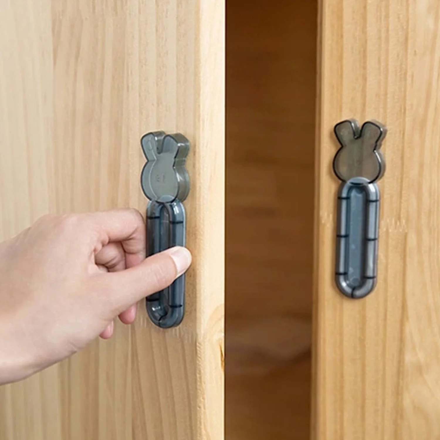 Self Stick Push Pull Helper Door Handle Adhesive Grip Handle (2 Pc) - Image 7