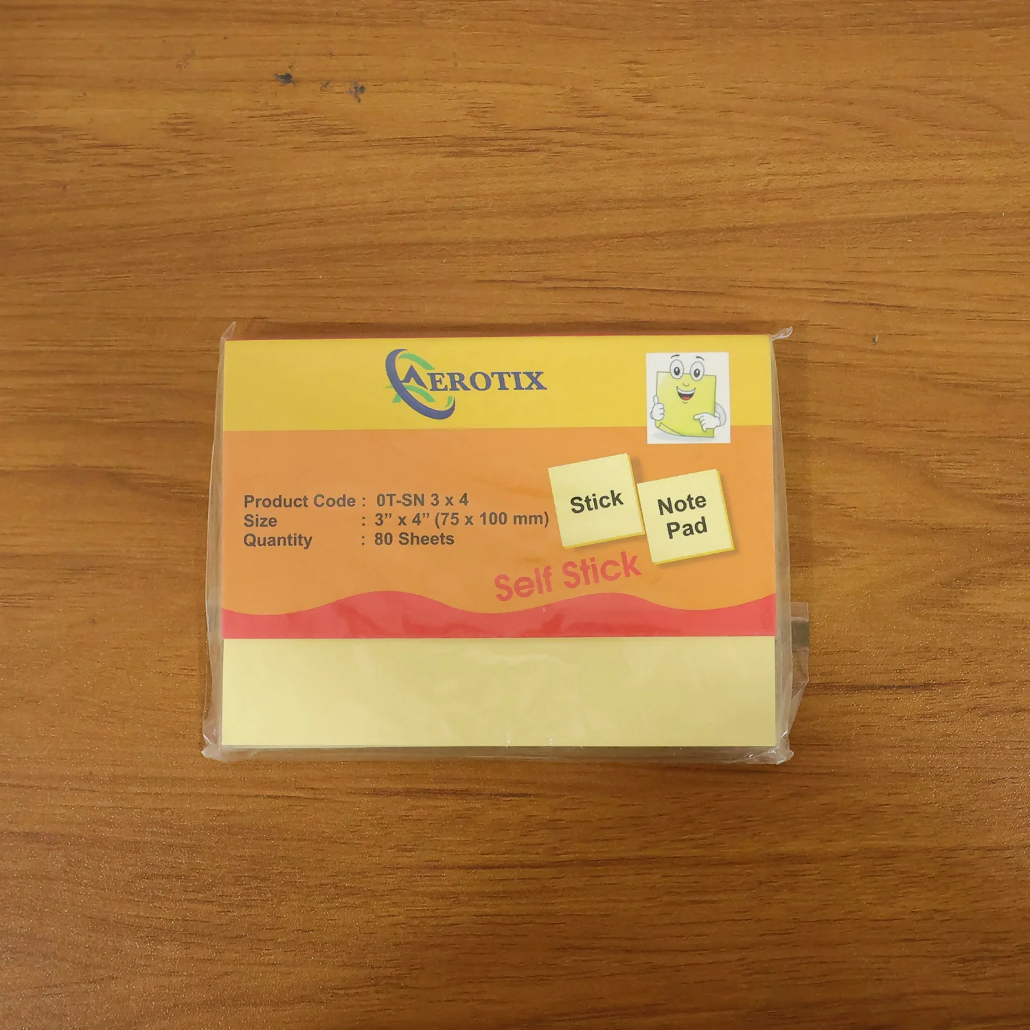 Self Sticky Note Pad 3 x 4 Inches with Strong Adhesive for Office & Home (80Sheets,Pack Of 6) - Image 7