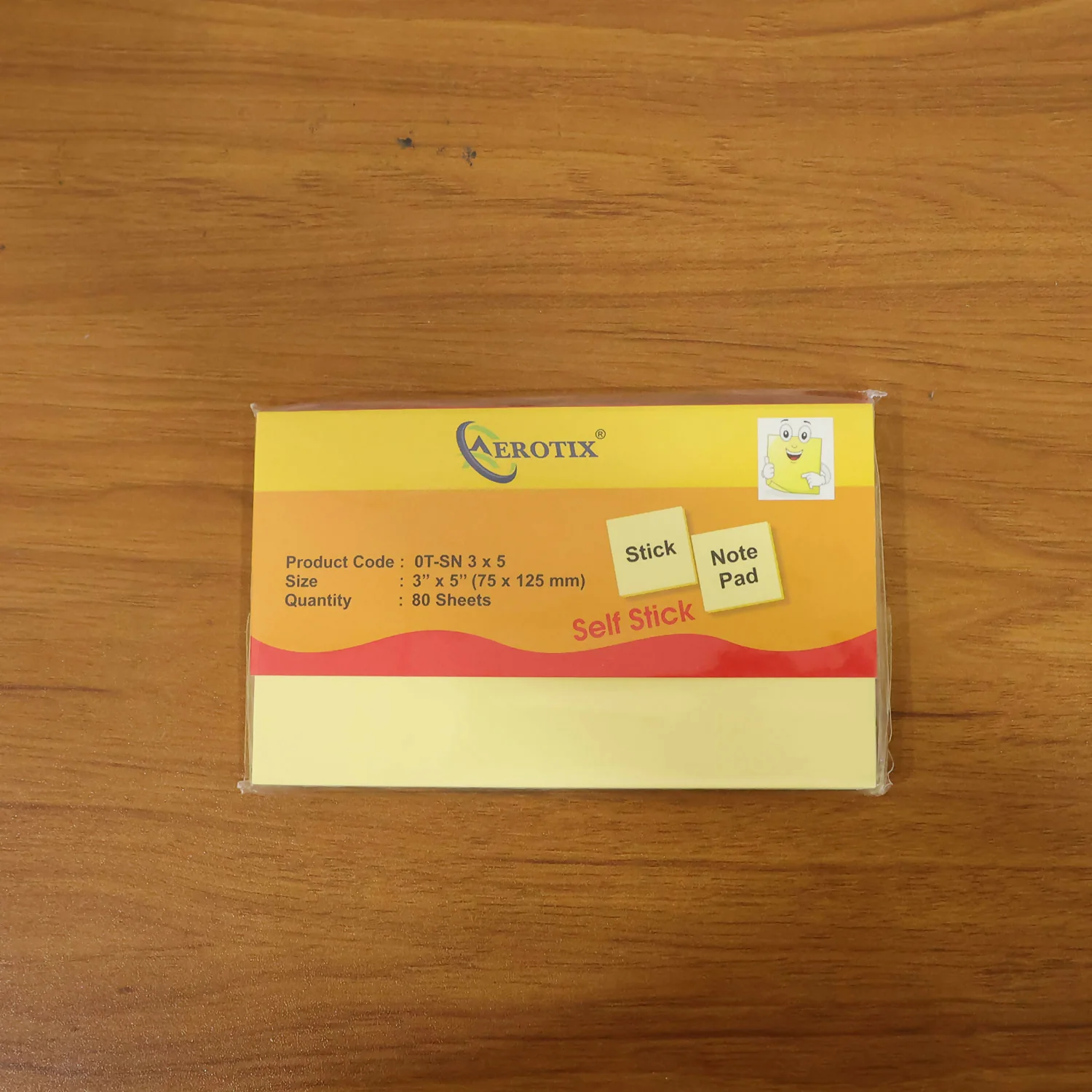 Self Yellow Sticky Note 3 x5 inch Pad with Strong Adhesive for Office, School, Home & Study Use (80Sheets,Pack Of 6) - Image 7