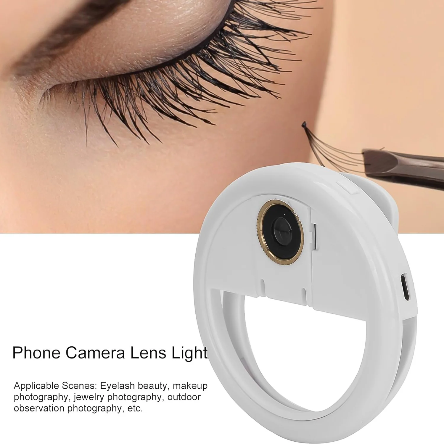Selfie Flash Ring Light with 3 Level of Brightness (1 Pc) - Image 11
