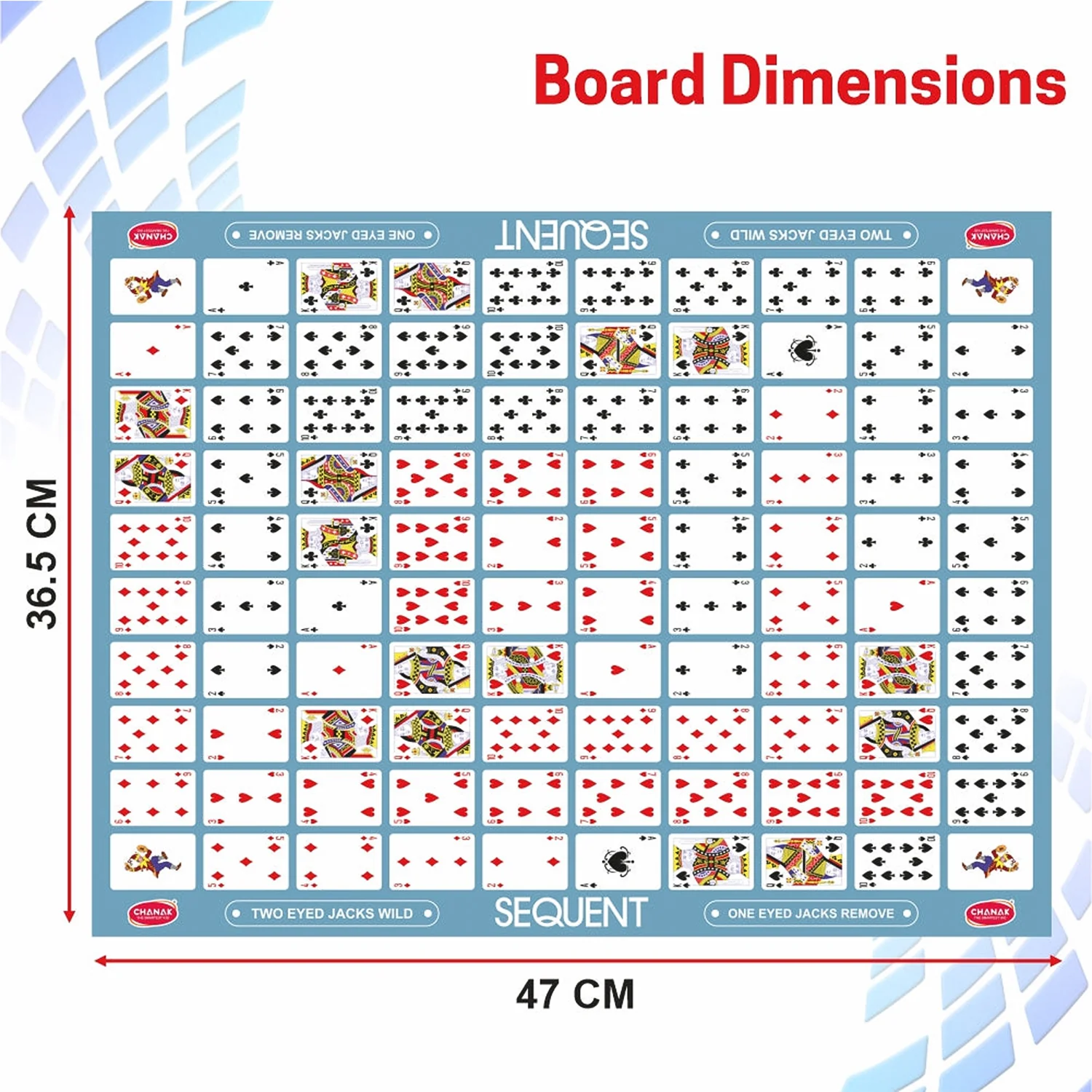Sequent Strategy Board Game - Playing Cards & Colour Coins for Family - Image 2