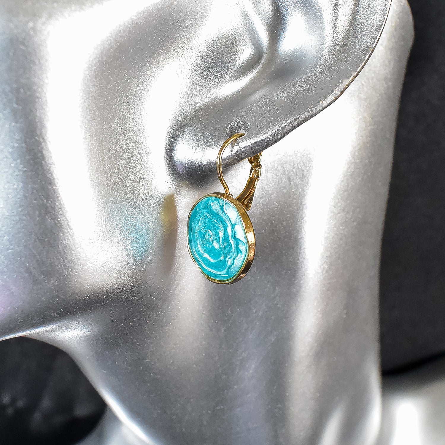Serene Green Earring Collection - Image 2