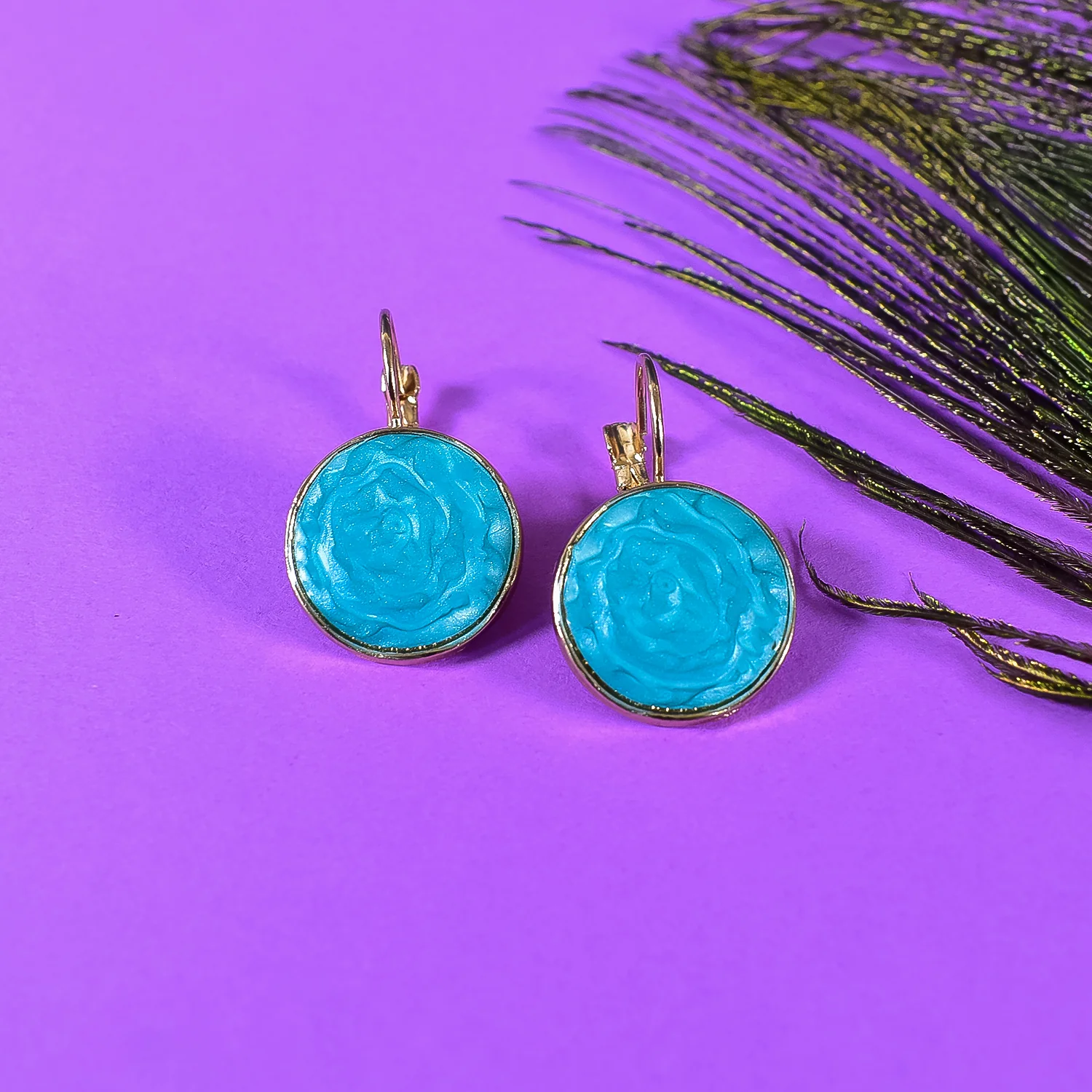 Serene Green Earring Collection - Image 3