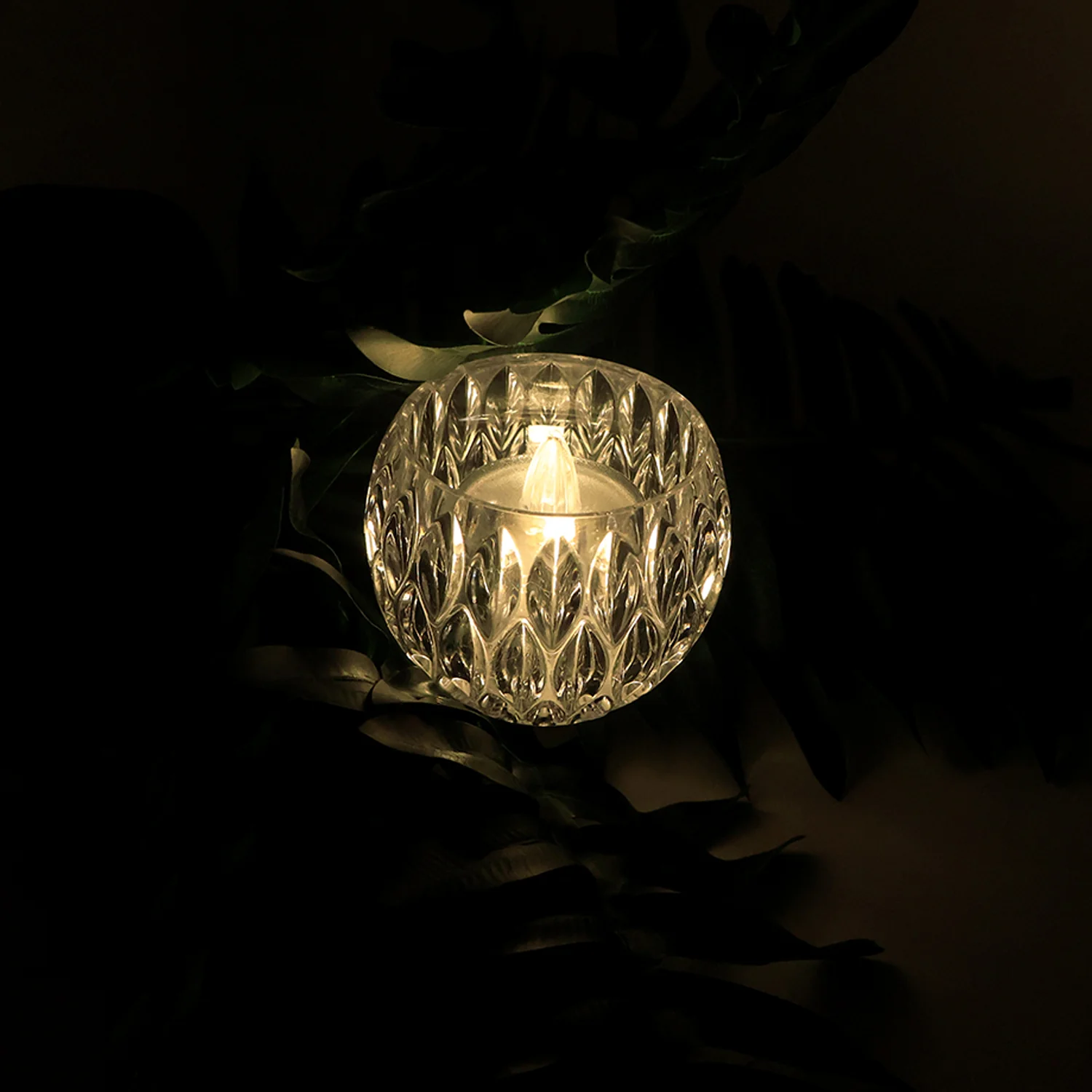 Set of 12 Crystal Style LED Decorative Lamps / Candle - Image 3