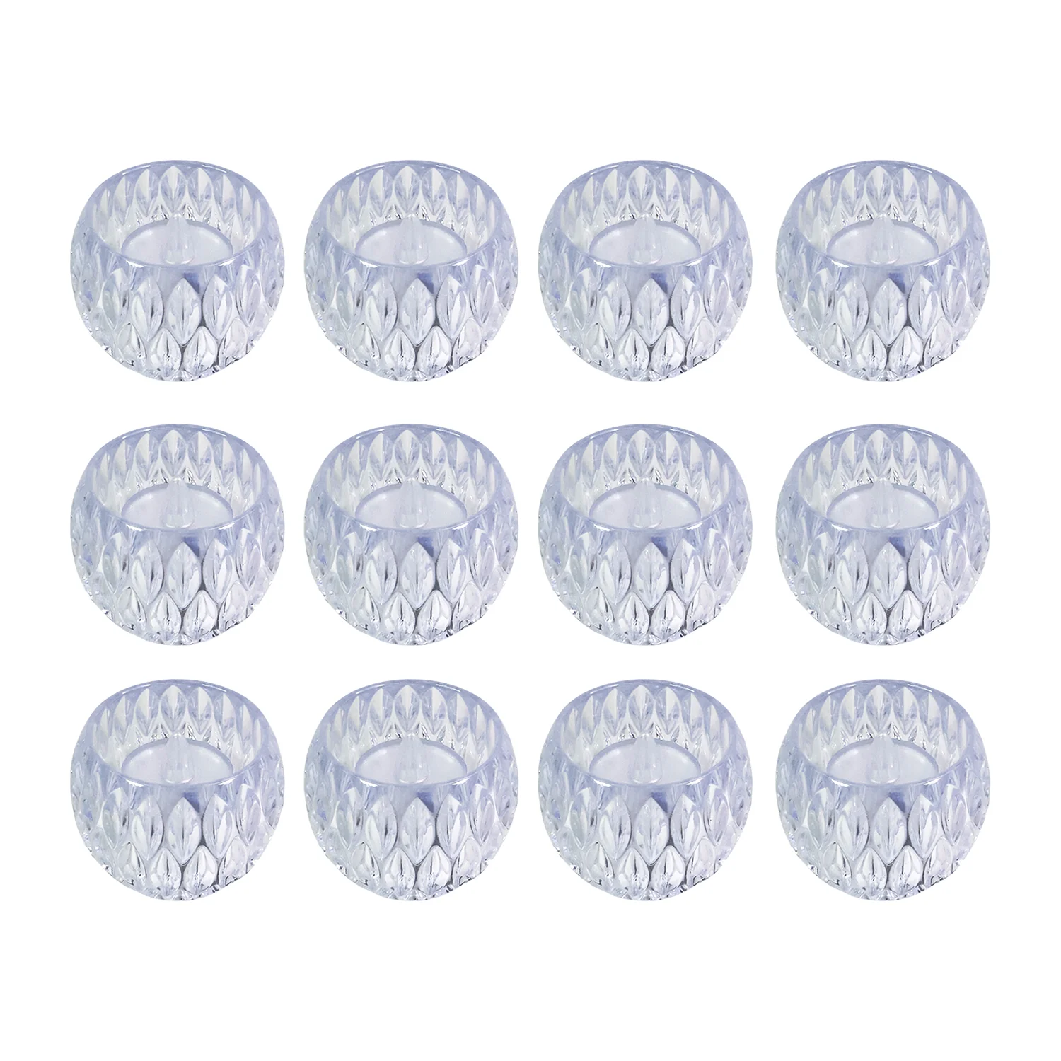 Set of 12 Crystal Style LED Decorative Lamps / Candle - Image 5