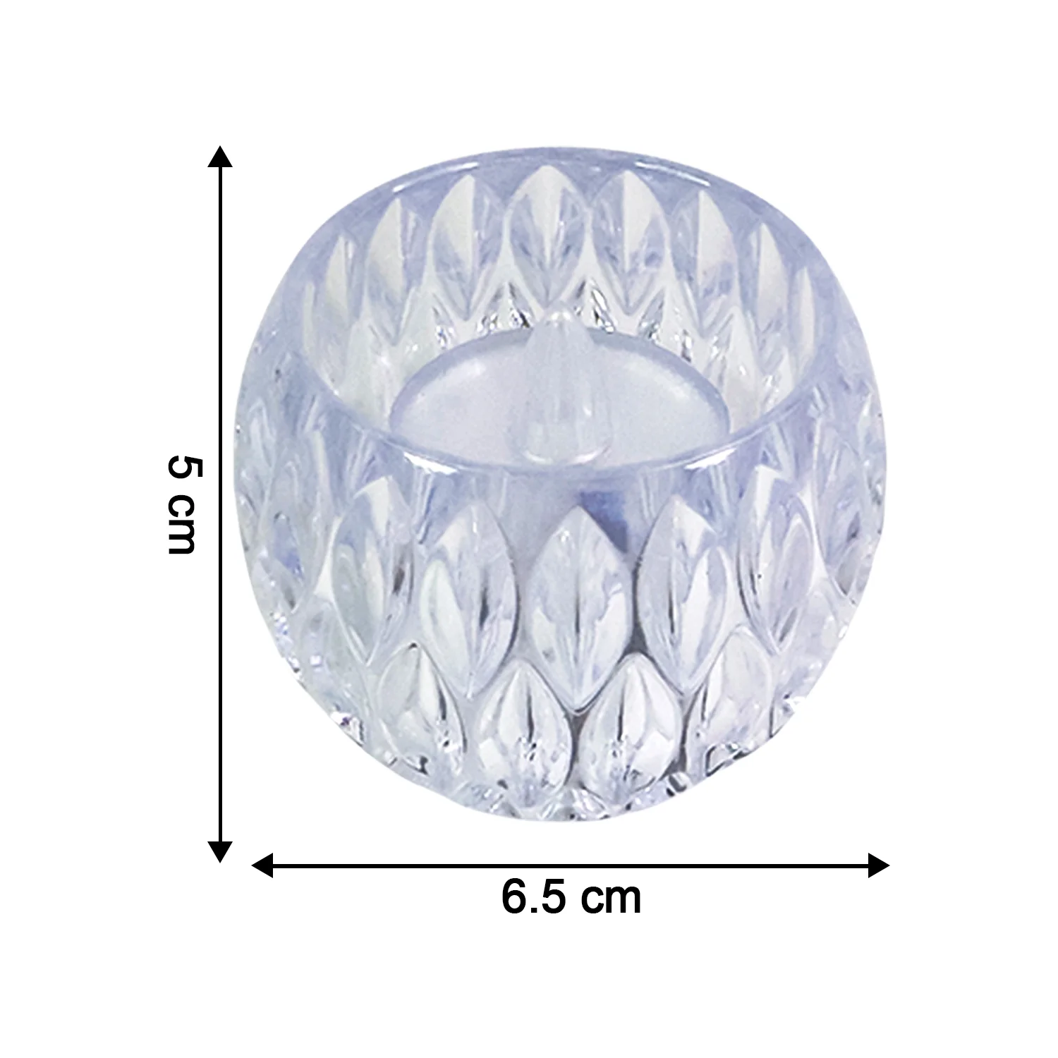 Set of 12 Crystal Style LED Decorative Lamps / Candle - Image 6