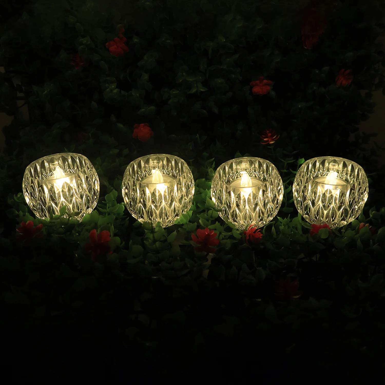 Set of 12 Crystal Style LED Decorative Lamps / Candle - Image 8