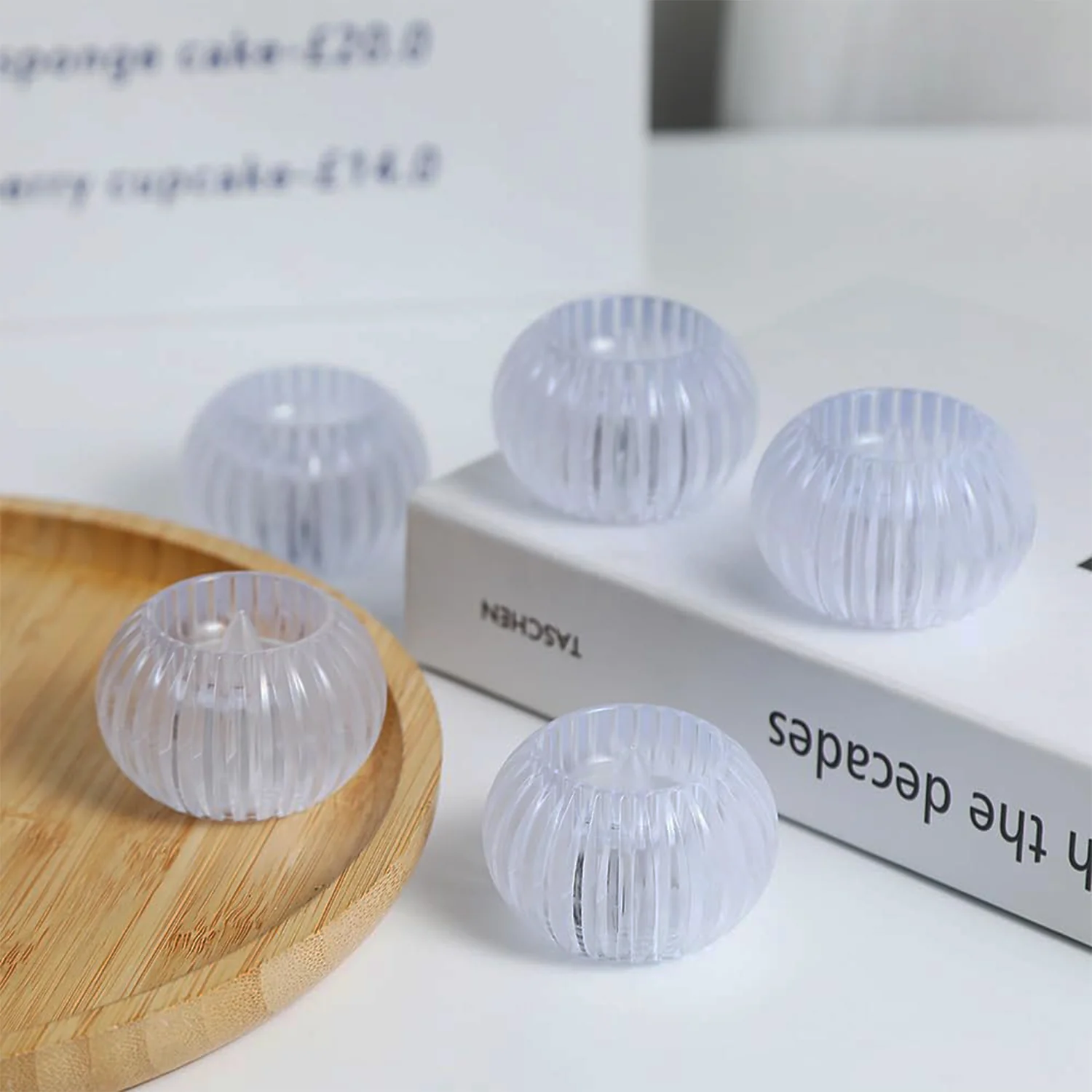 Set of 12 LED Crystal-Effect Flameless Smokeless Decorative Candles - Image 7