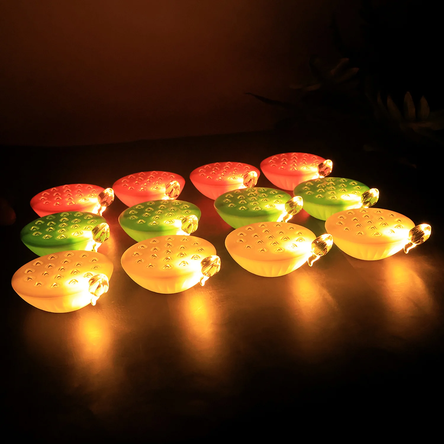 Set of 12 Lotus Canopy LED Decorative Lamps - Image 7