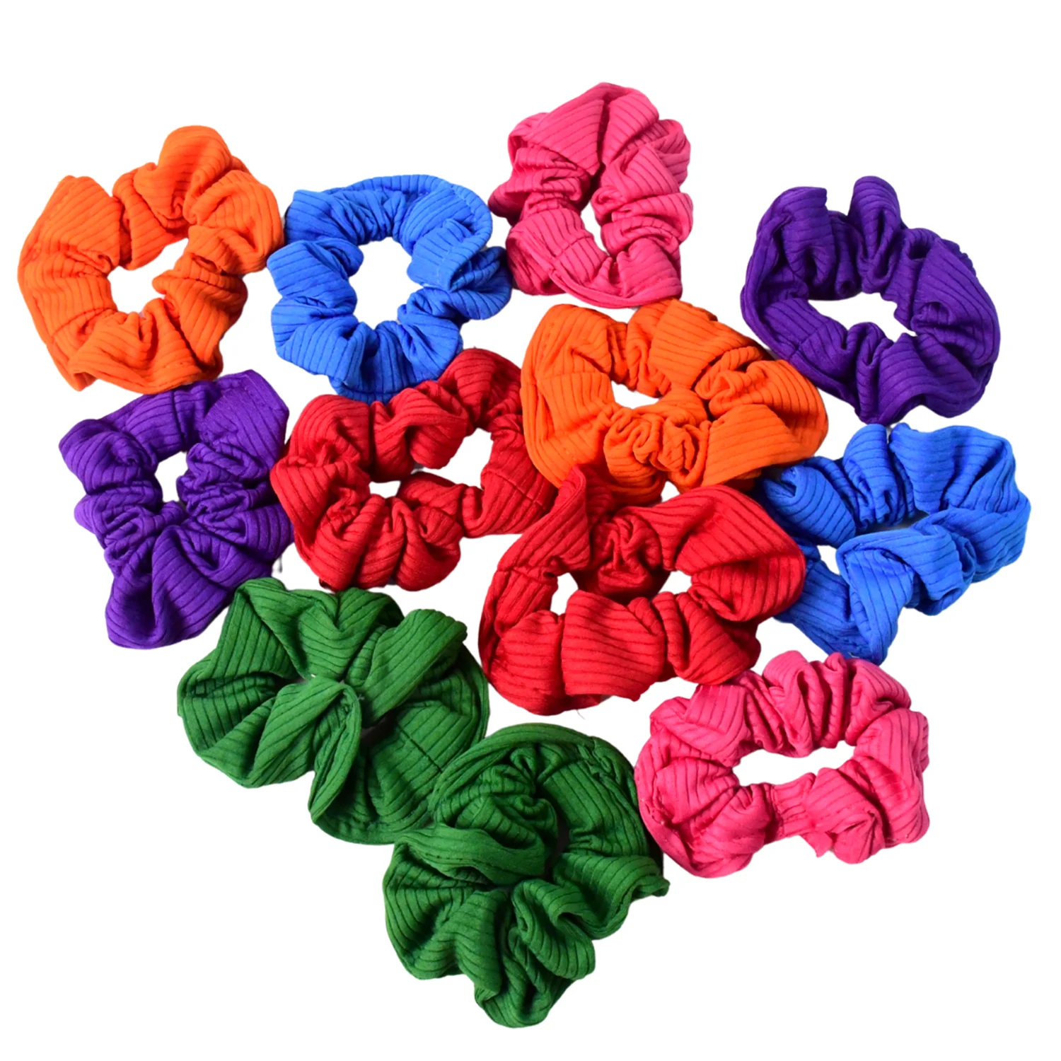 Set of 12 Premium Elastic Hair band Stylish Hair Accessories - Image 5