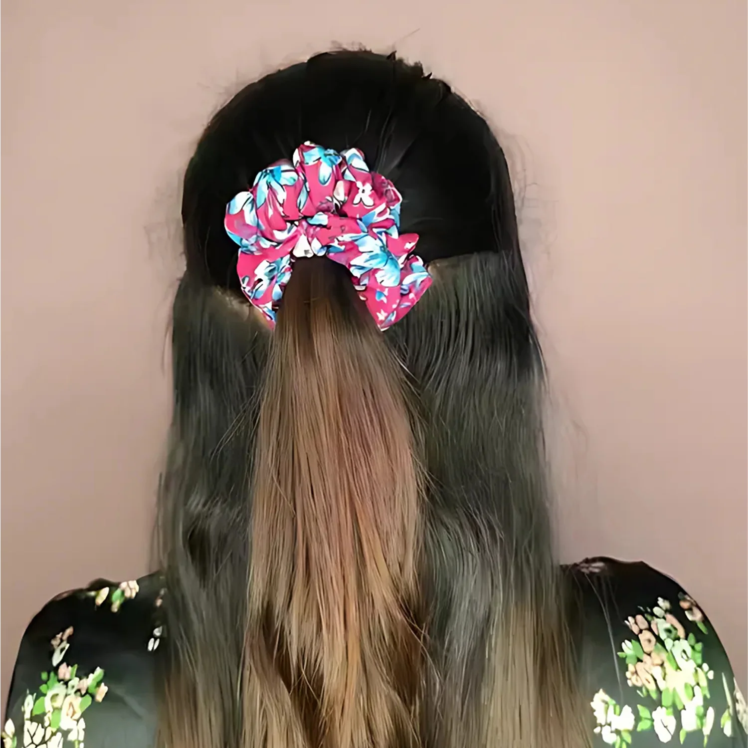 Set of 12 Stylish Printed Fabric Hairband - Image 6