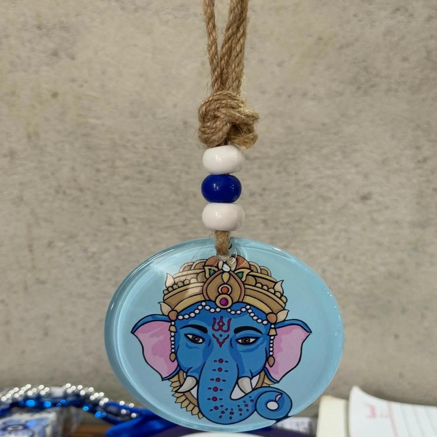 Set of 2 Hanging Wall & Car Decorative Ornaments - Image 5